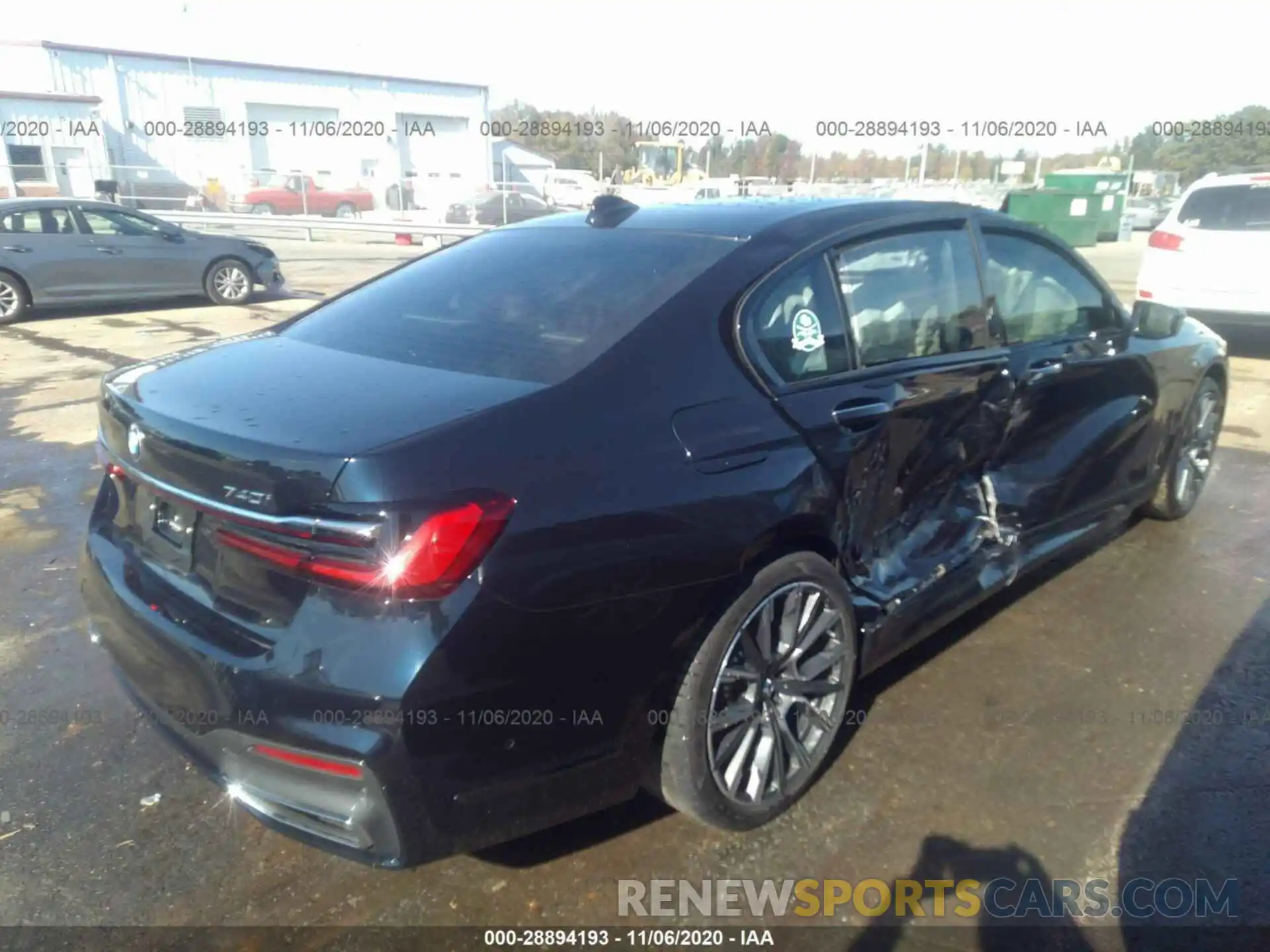 4 Photograph of a damaged car WBA7T2C01LGL17243 BMW 7 SERIES 2020