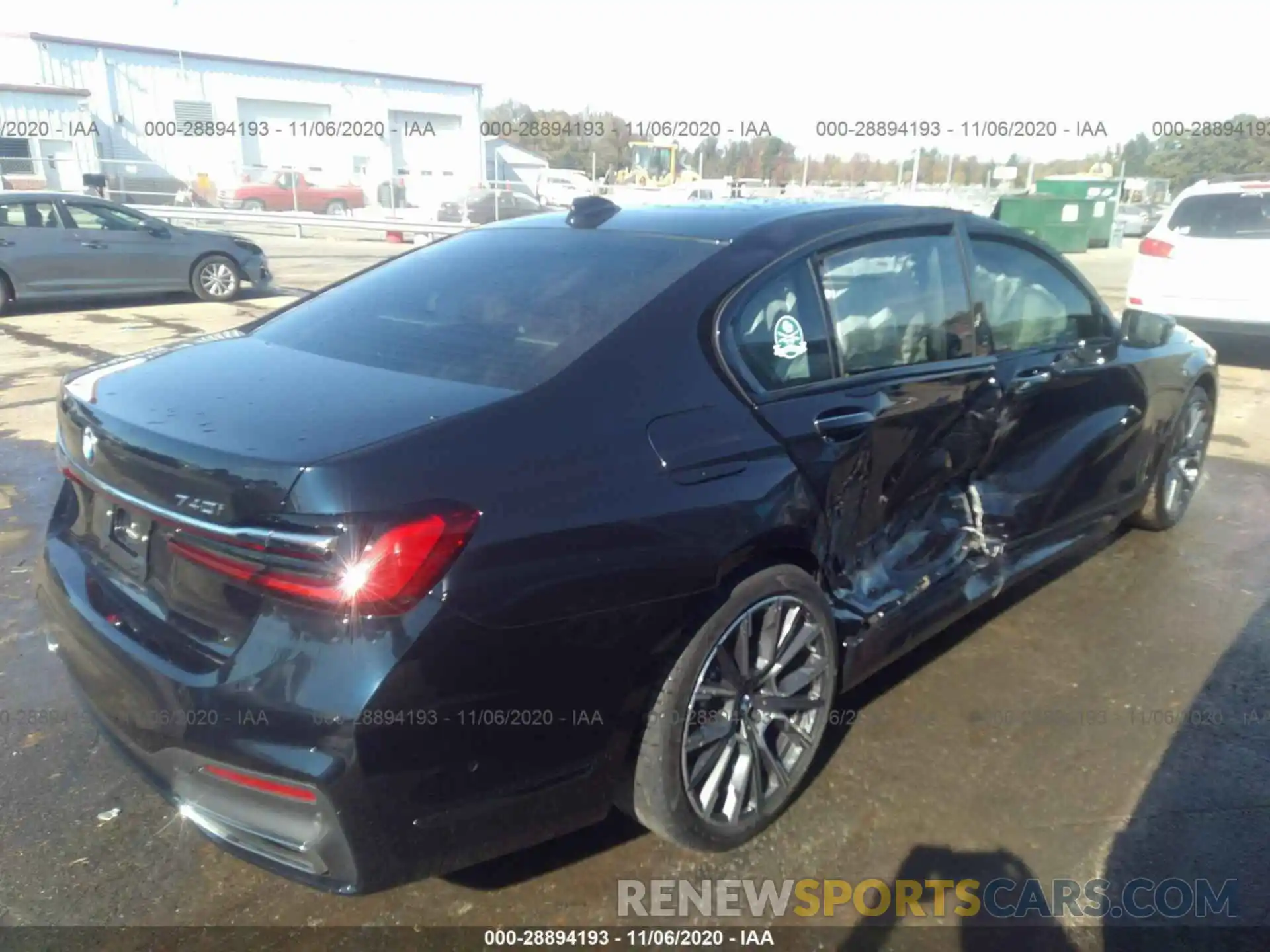 6 Photograph of a damaged car WBA7T2C01LGL17243 BMW 7 SERIES 2020