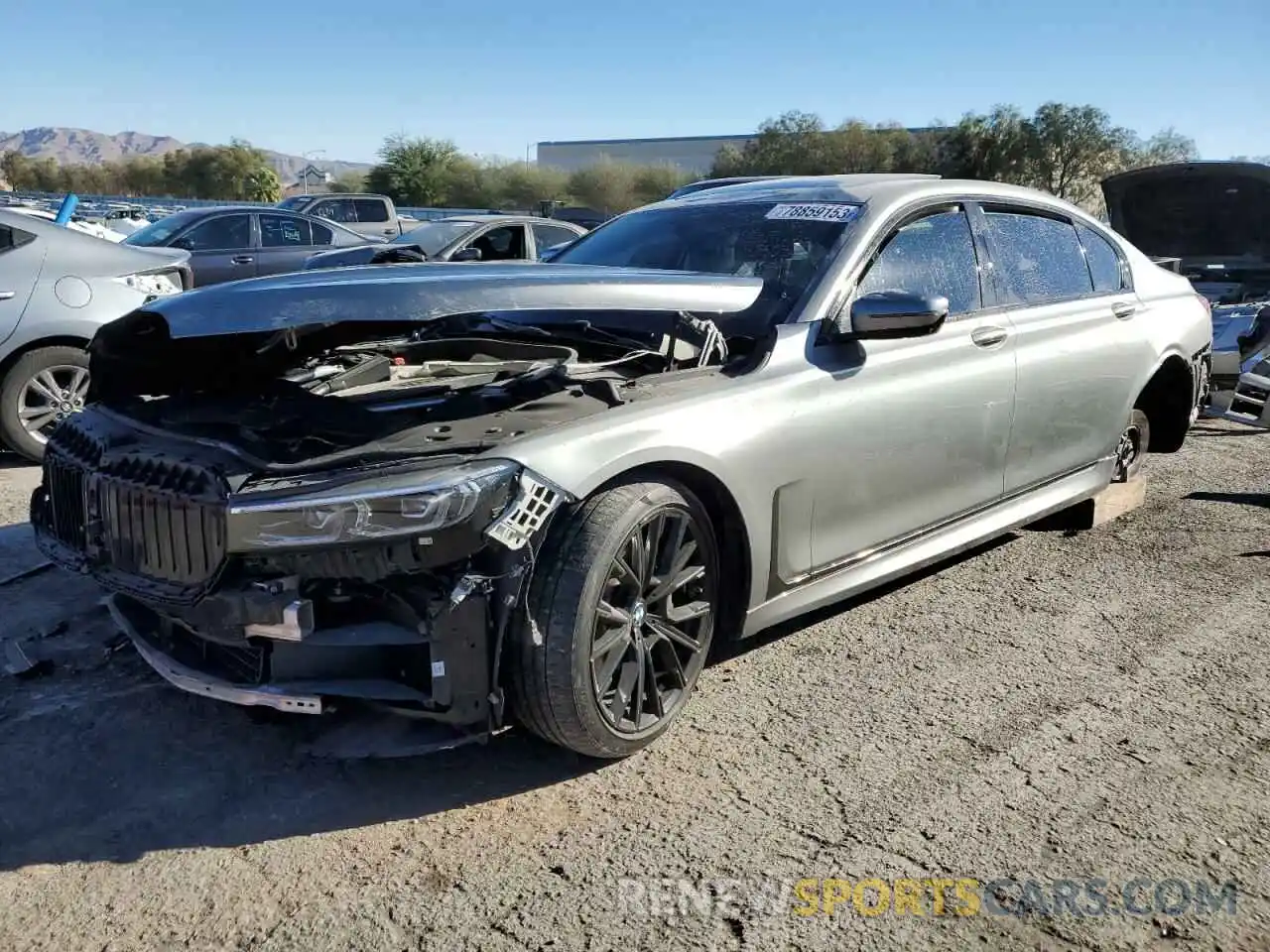 1 Photograph of a damaged car WBA7T2C01LGL17310 BMW 7 SERIES 2020