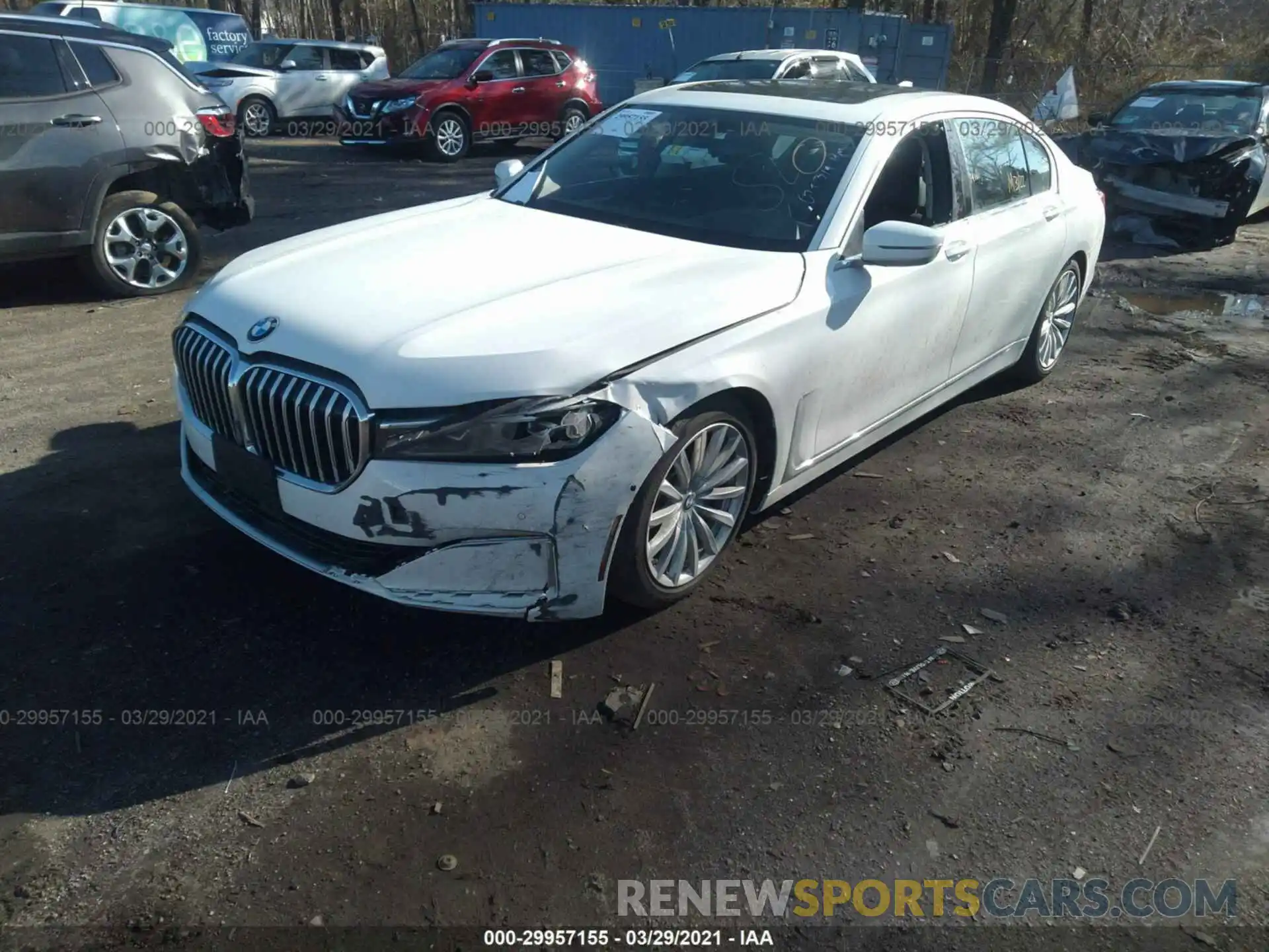 6 Photograph of a damaged car WBA7T2C02LCE43685 BMW 7 SERIES 2020