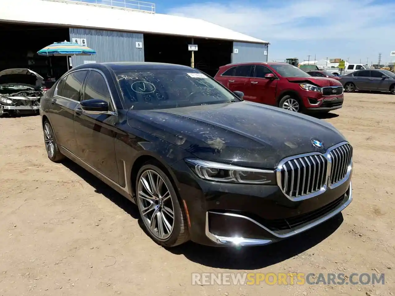 1 Photograph of a damaged car WBA7T2C02LGF96690 BMW 7 SERIES 2020