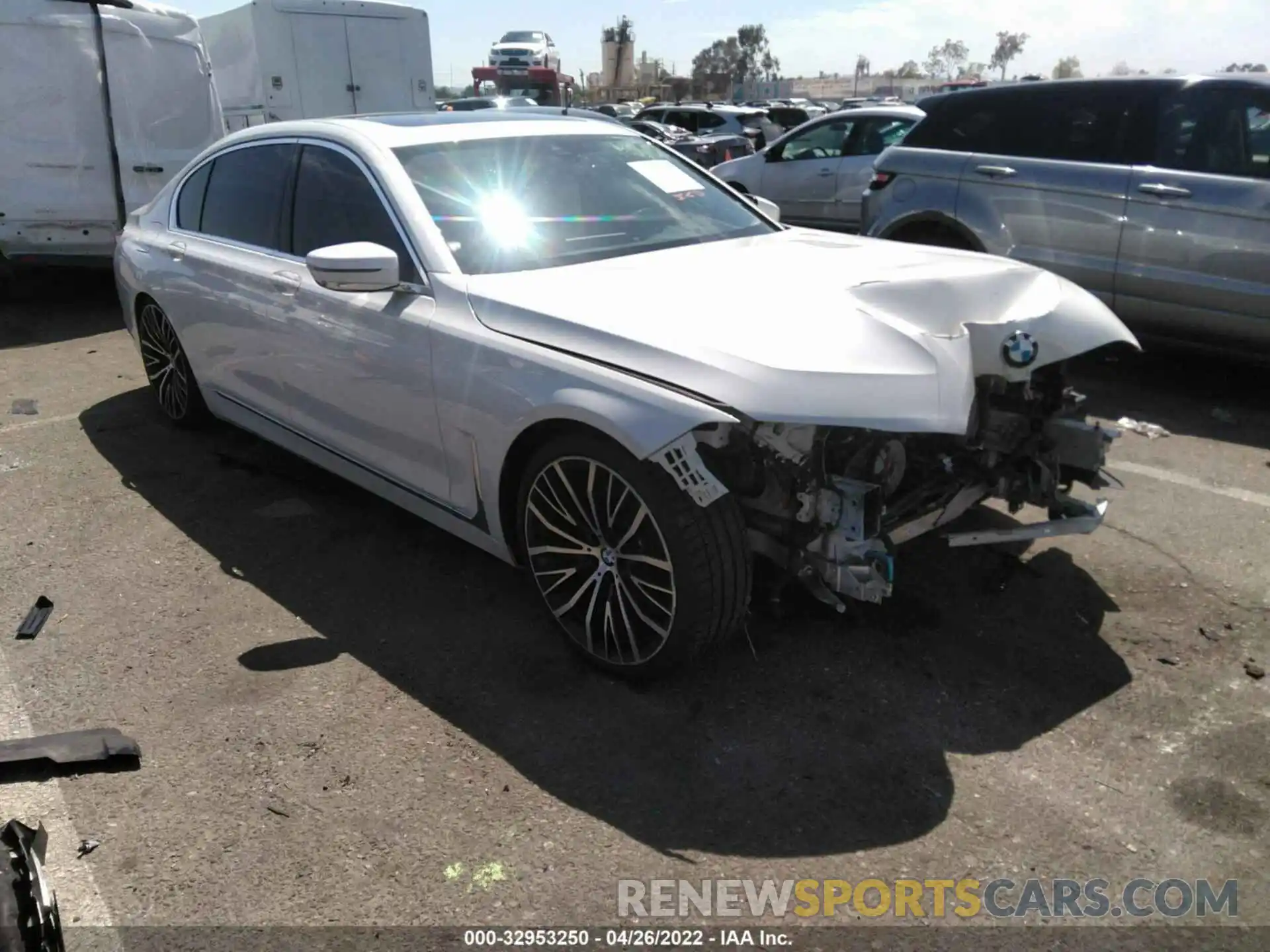 1 Photograph of a damaged car WBA7T2C02LGL17249 BMW 7 SERIES 2020