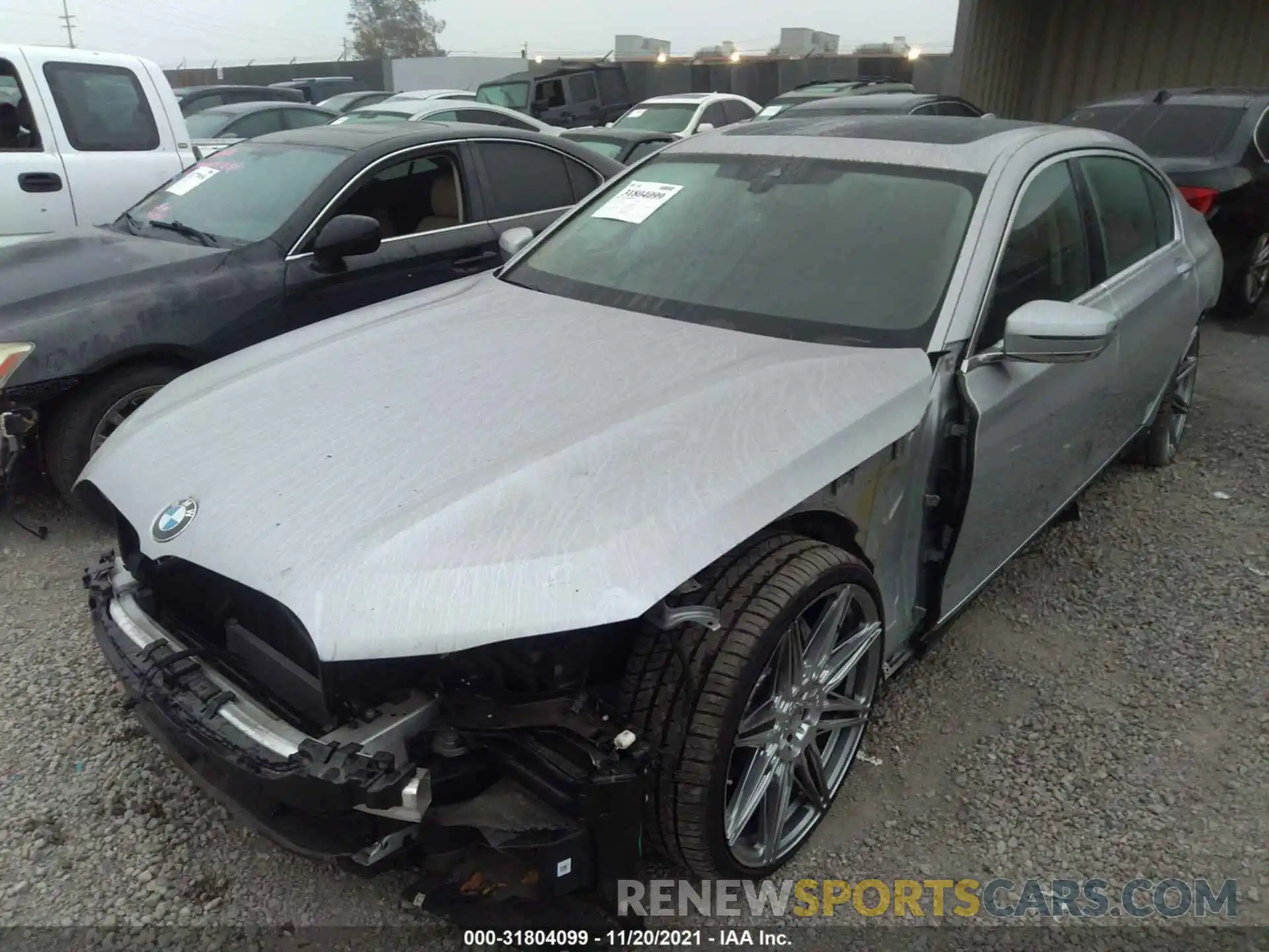 2 Photograph of a damaged car WBA7T2C03LCD53493 BMW 7 SERIES 2020