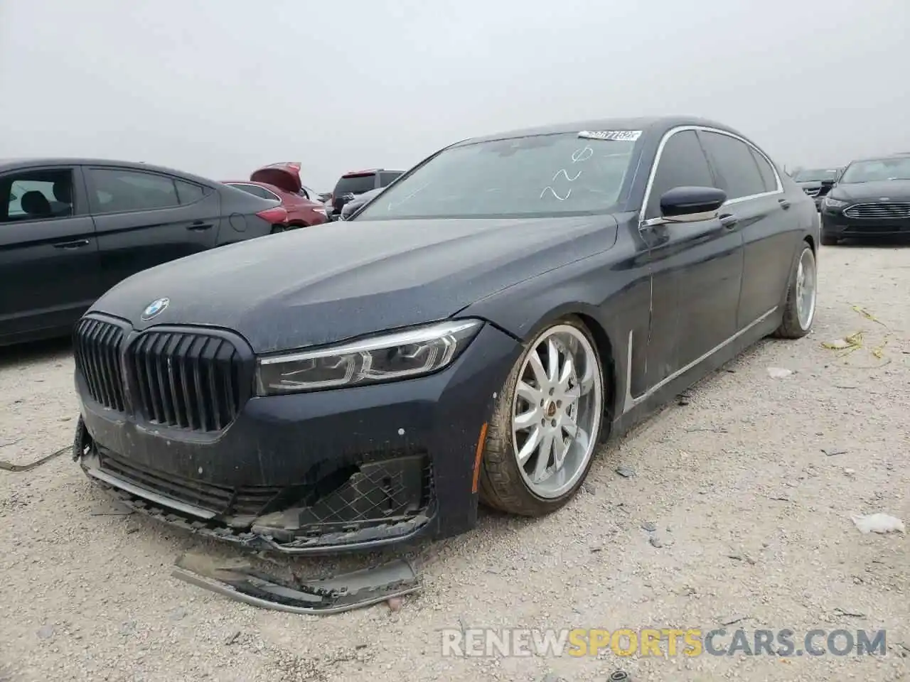 2 Photograph of a damaged car WBA7T2C03LCE03468 BMW 7 SERIES 2020