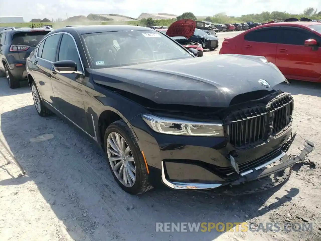 1 Photograph of a damaged car WBA7T2C03LCE41265 BMW 7 SERIES 2020