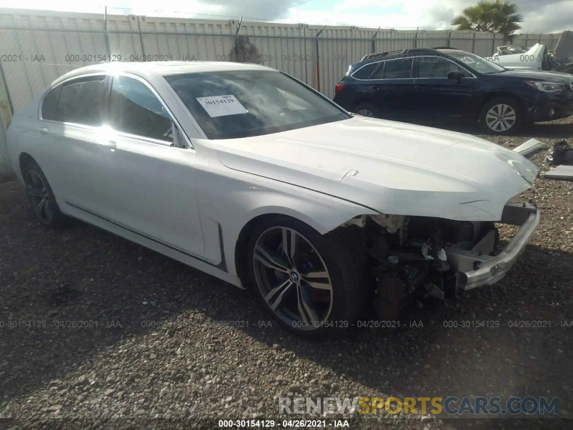 1 Photograph of a damaged car WBA7T2C03LGL17048 BMW 7 SERIES 2020