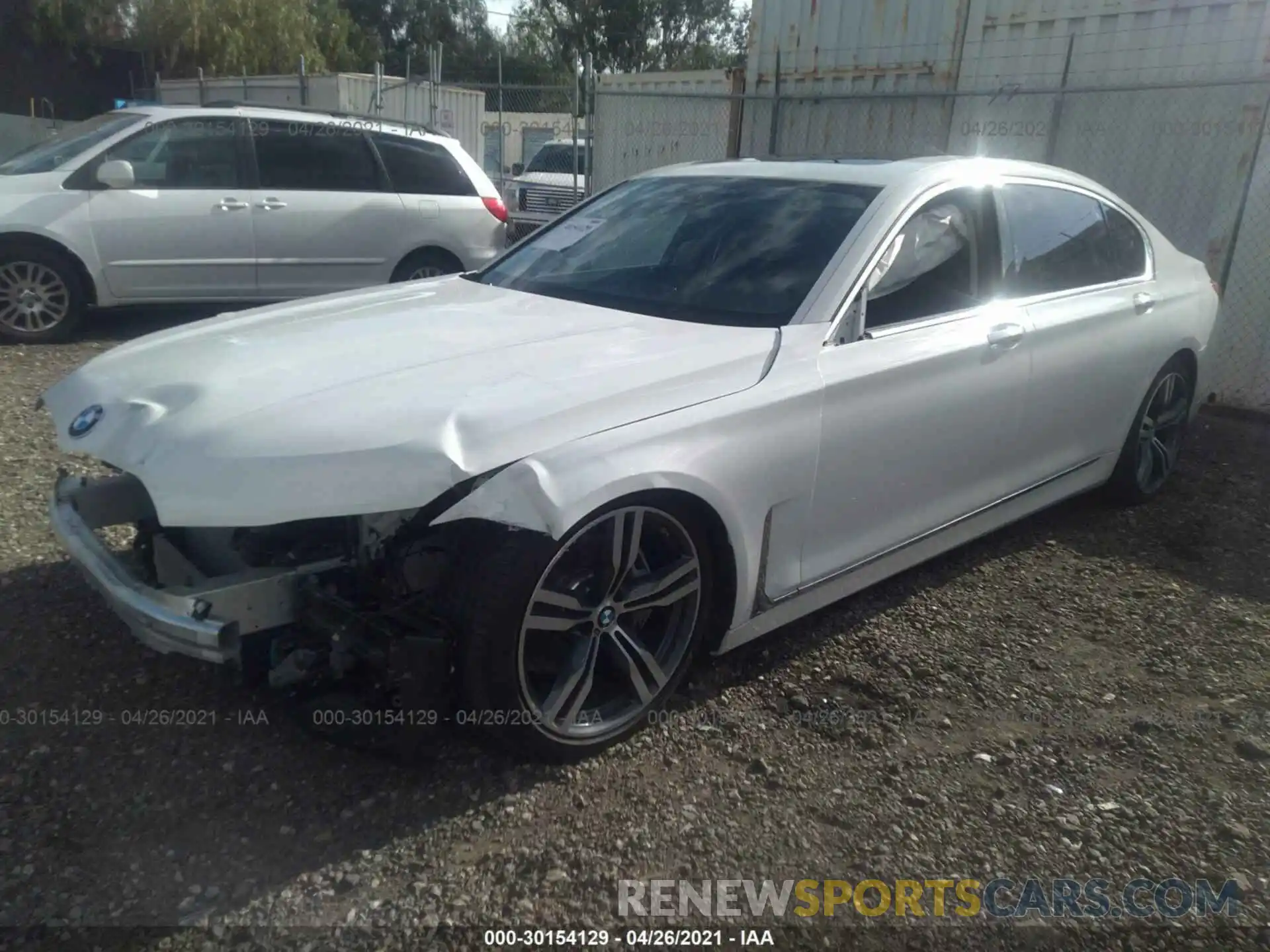2 Photograph of a damaged car WBA7T2C03LGL17048 BMW 7 SERIES 2020