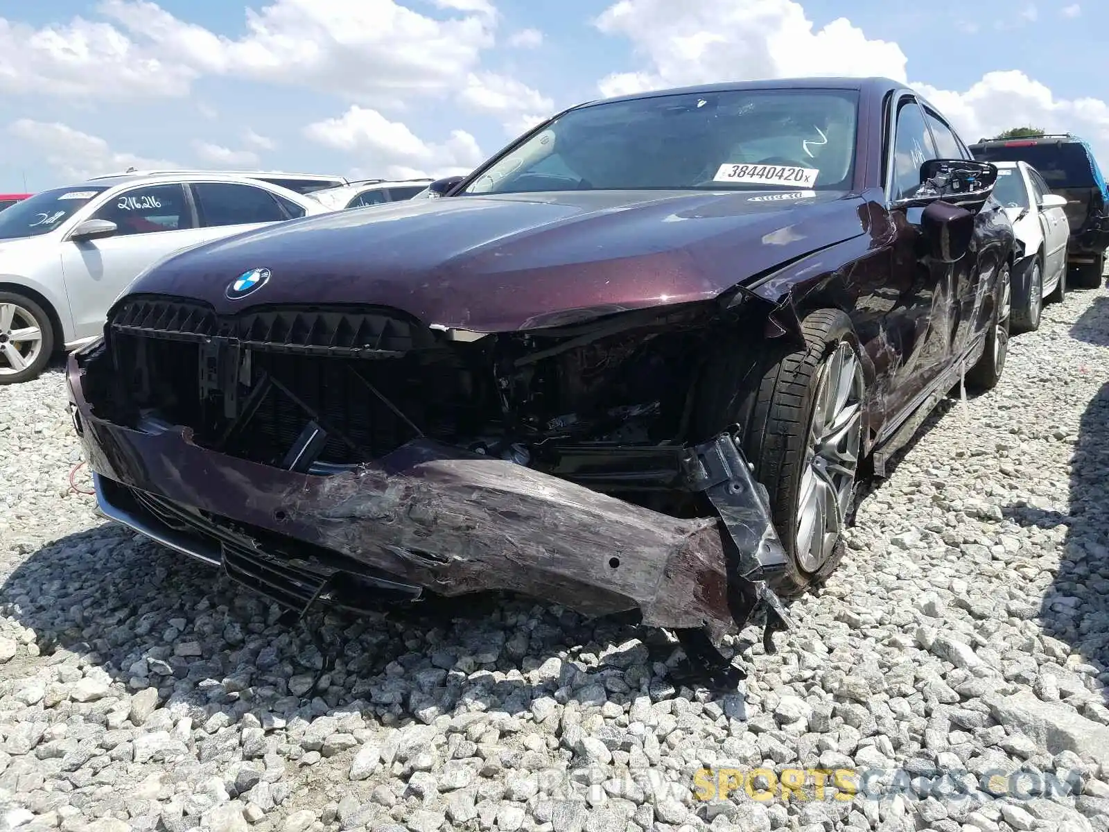 9 Photograph of a damaged car WBA7T2C03LGL17146 BMW 7 SERIES 2020