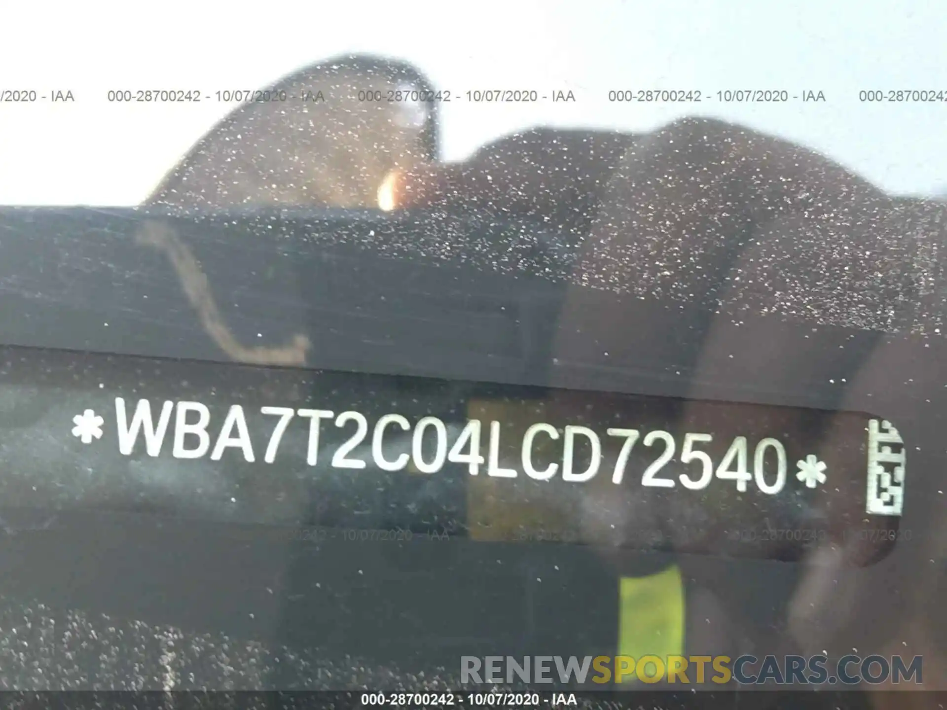 9 Photograph of a damaged car WBA7T2C04LCD72540 BMW 7 SERIES 2020