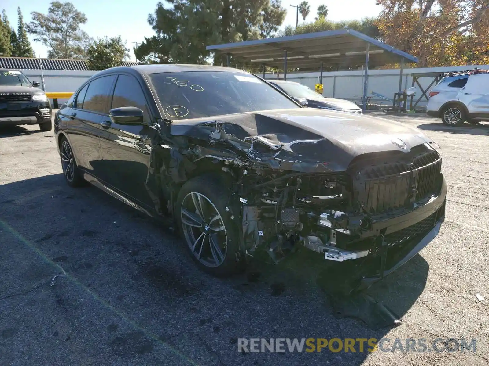 1 Photograph of a damaged car WBA7T2C04LGF96707 BMW 7 SERIES 2020