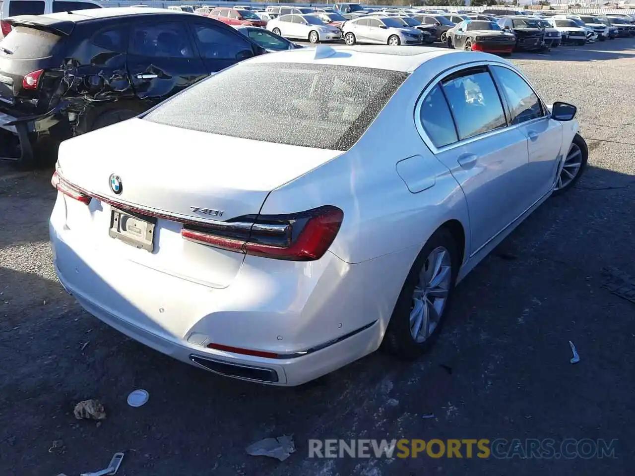 4 Photograph of a damaged car WBA7T2C04LGL17723 BMW 7 SERIES 2020