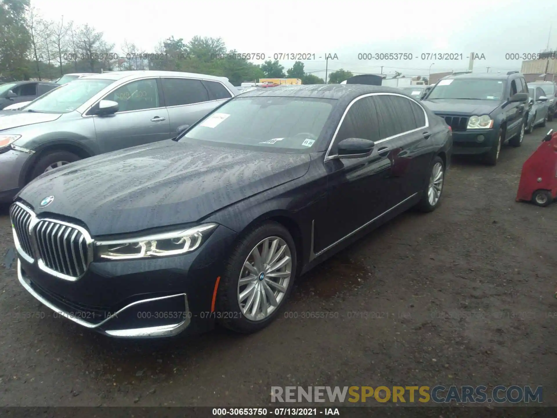 2 Photograph of a damaged car WBA7T2C05LCD53270 BMW 7 SERIES 2020