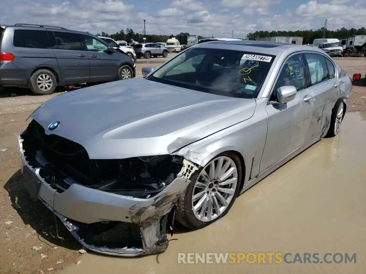 2 Photograph of a damaged car WBA7T2C05LCE39372 BMW 7 SERIES 2020