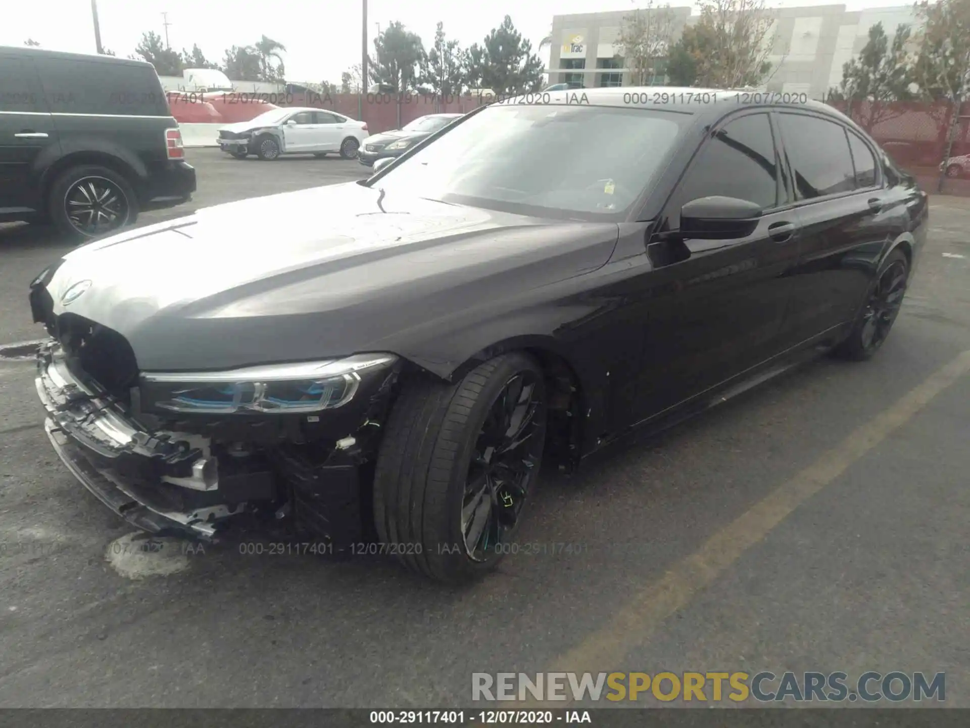 2 Photograph of a damaged car WBA7T2C05LGF96585 BMW 7 SERIES 2020