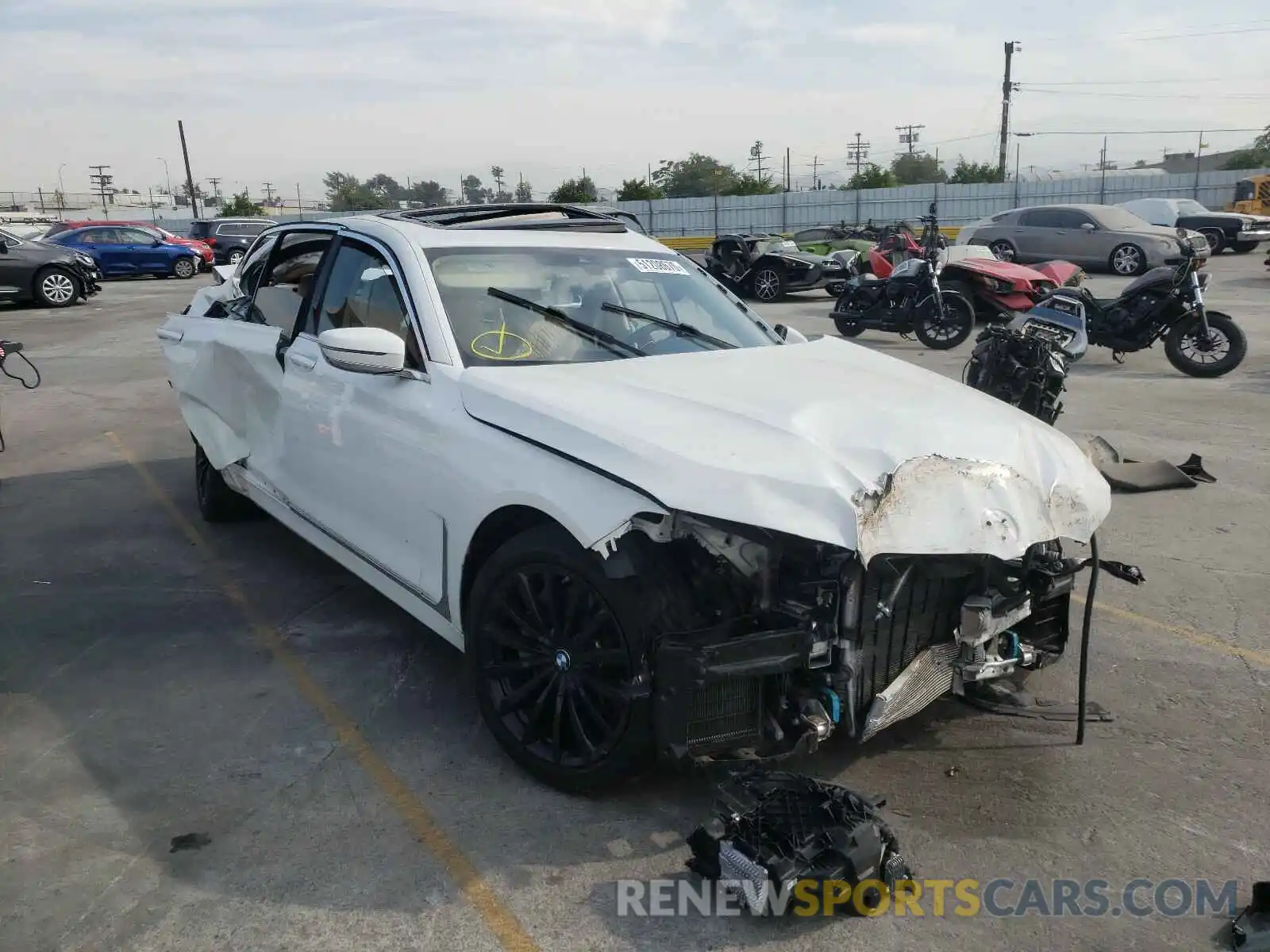 1 Photograph of a damaged car WBA7T2C05LGL17892 BMW 7 SERIES 2020