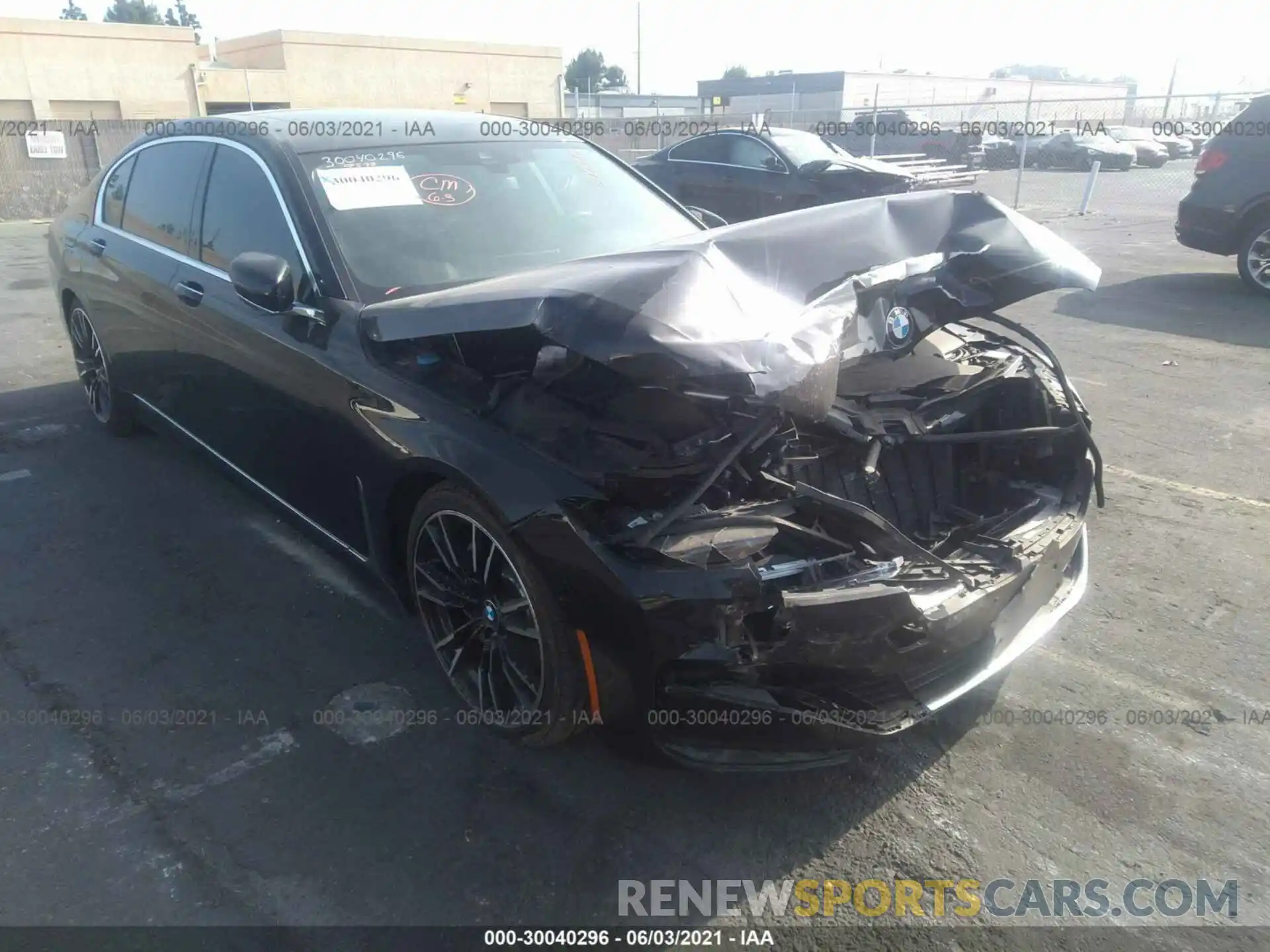 1 Photograph of a damaged car WBA7T2C07LCD70832 BMW 7 SERIES 2020