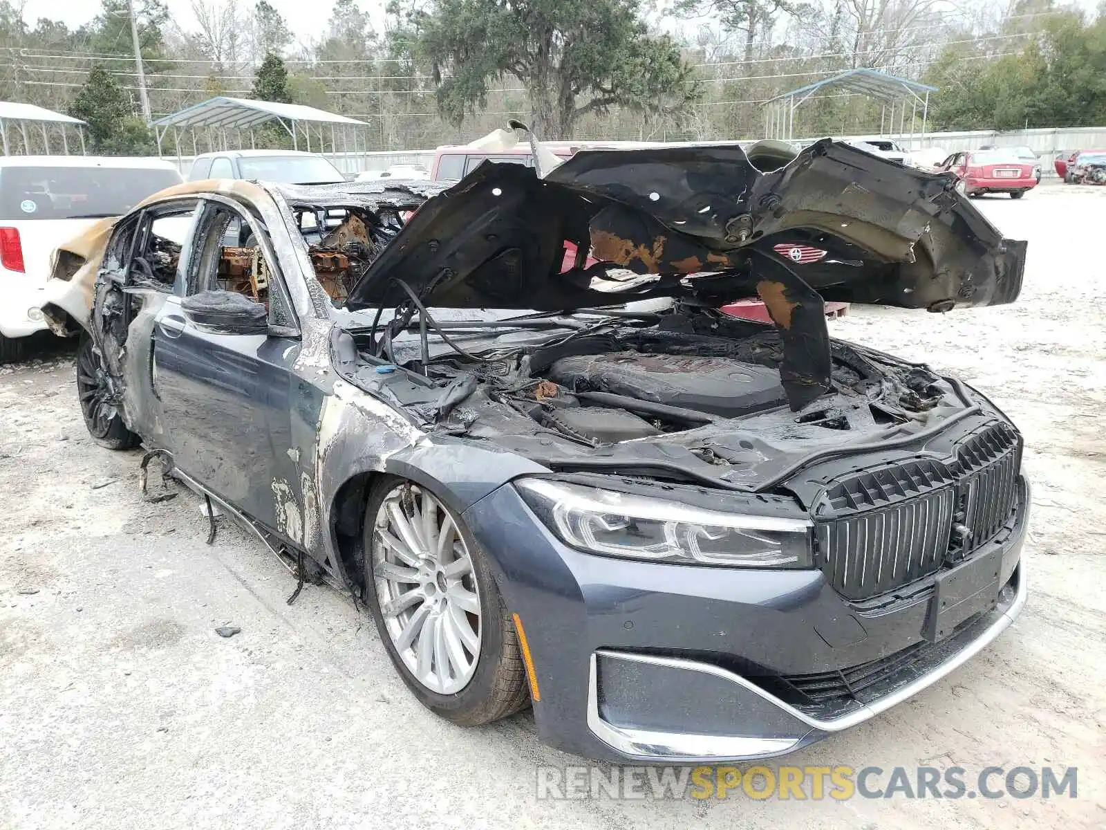 1 Photograph of a damaged car WBA7T2C07LCD96671 BMW 7 SERIES 2020