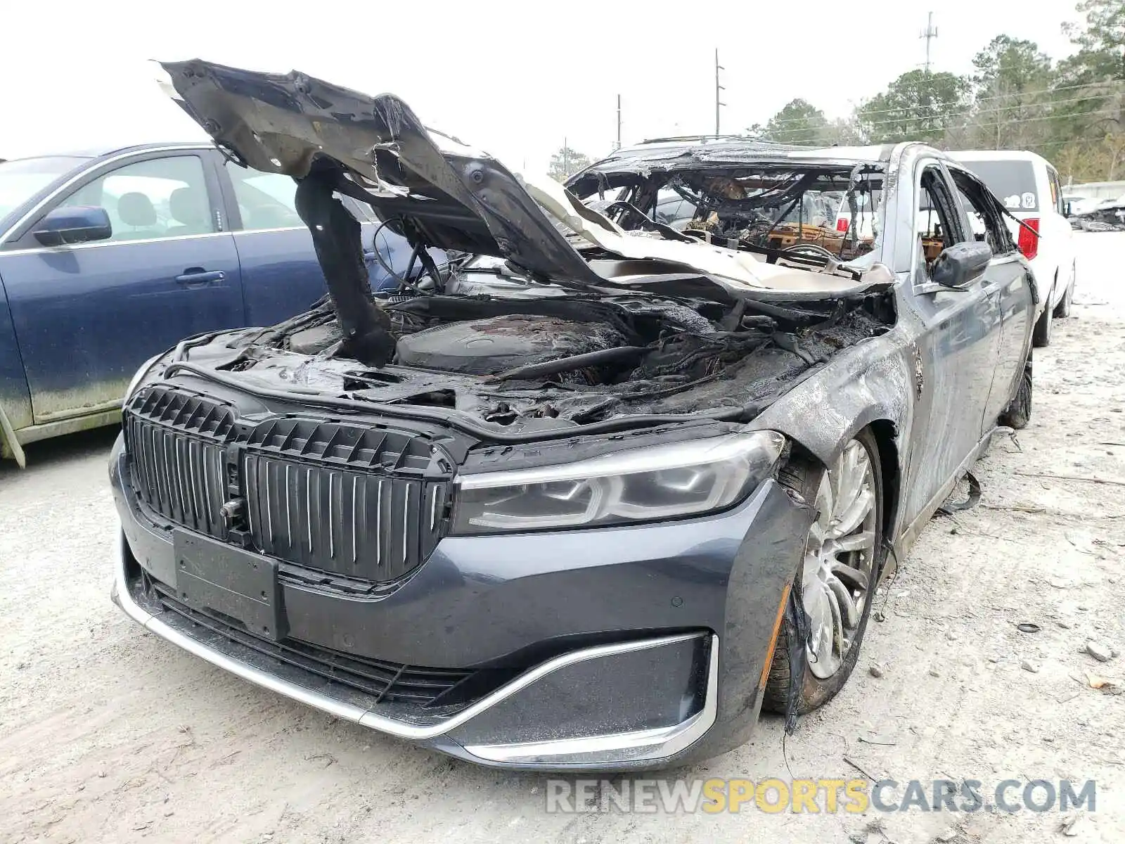 2 Photograph of a damaged car WBA7T2C07LCD96671 BMW 7 SERIES 2020