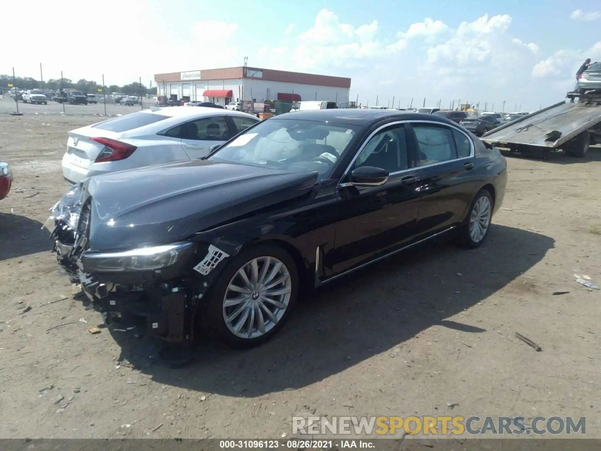 2 Photograph of a damaged car WBA7T2C08LCE41245 BMW 7 SERIES 2020