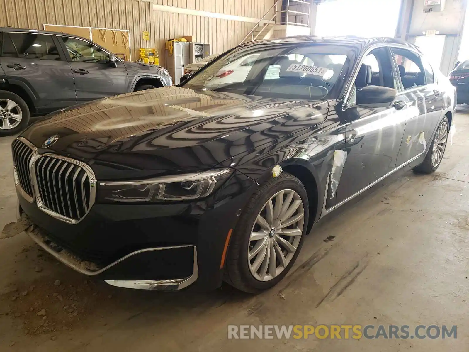 2 Photograph of a damaged car WBA7T2C08LGL18132 BMW 7 SERIES 2020