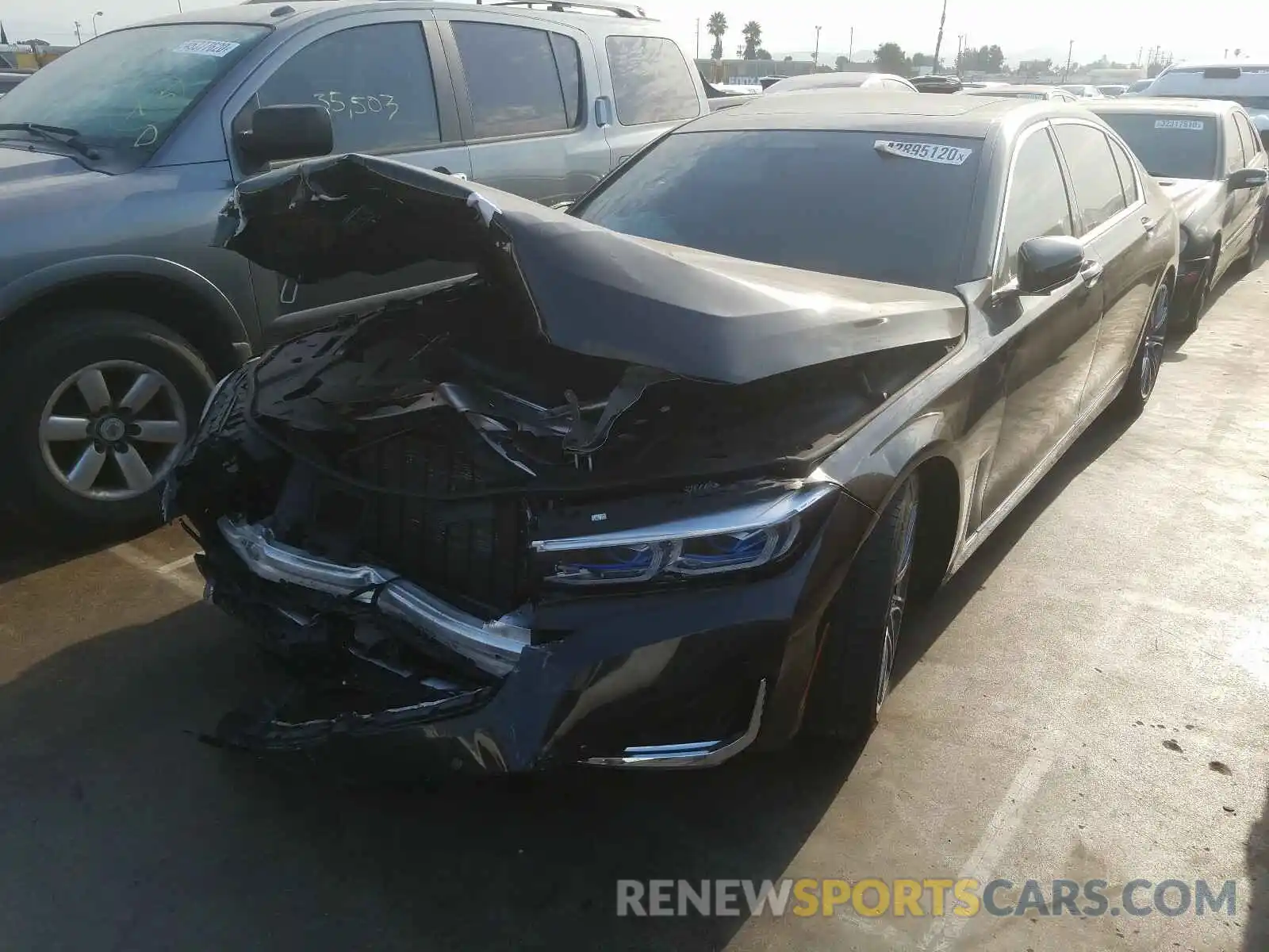 2 Photograph of a damaged car WBA7T2C09LGF96783 BMW 7 SERIES 2020