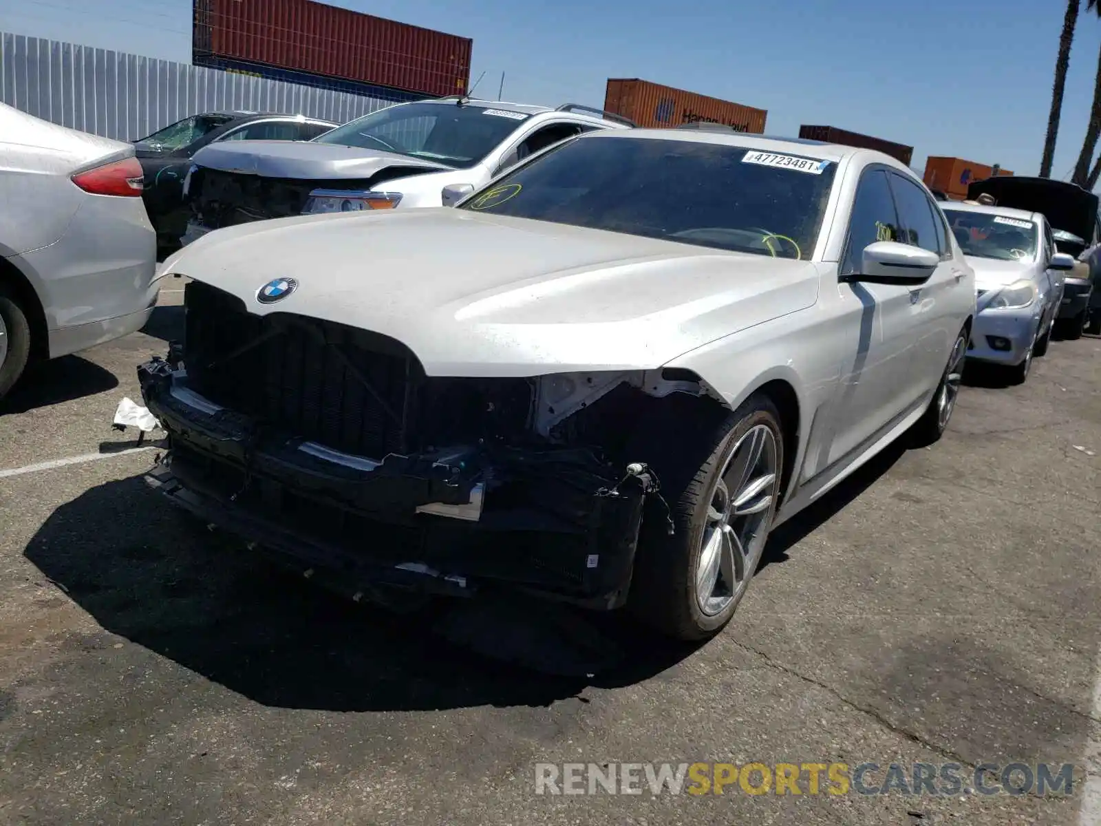 2 Photograph of a damaged car WBA7T2C09LGF96959 BMW 7 SERIES 2020