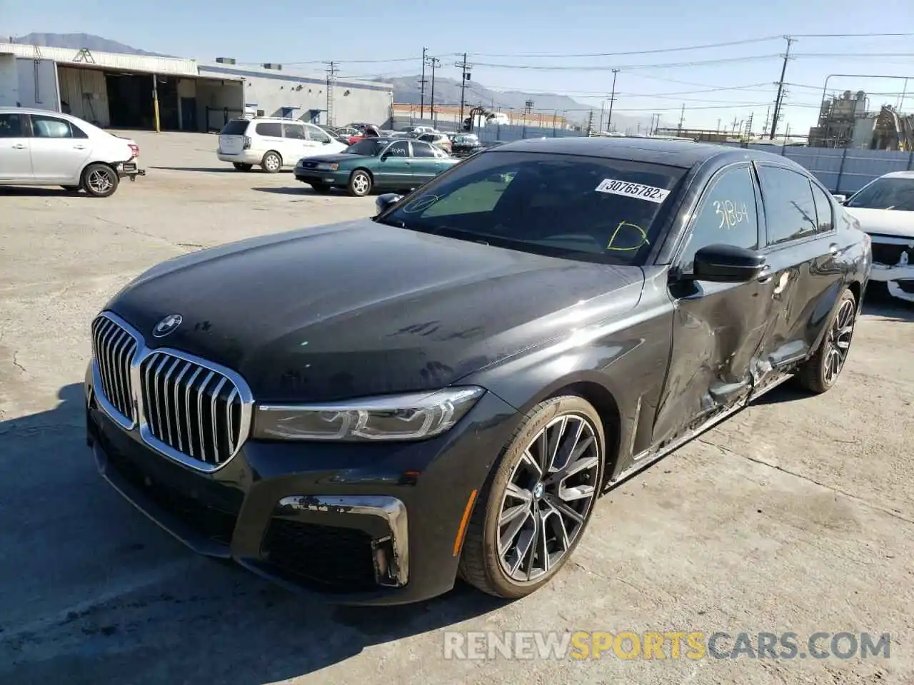 2 Photograph of a damaged car WBA7T2C09LGL17877 BMW 7 SERIES 2020