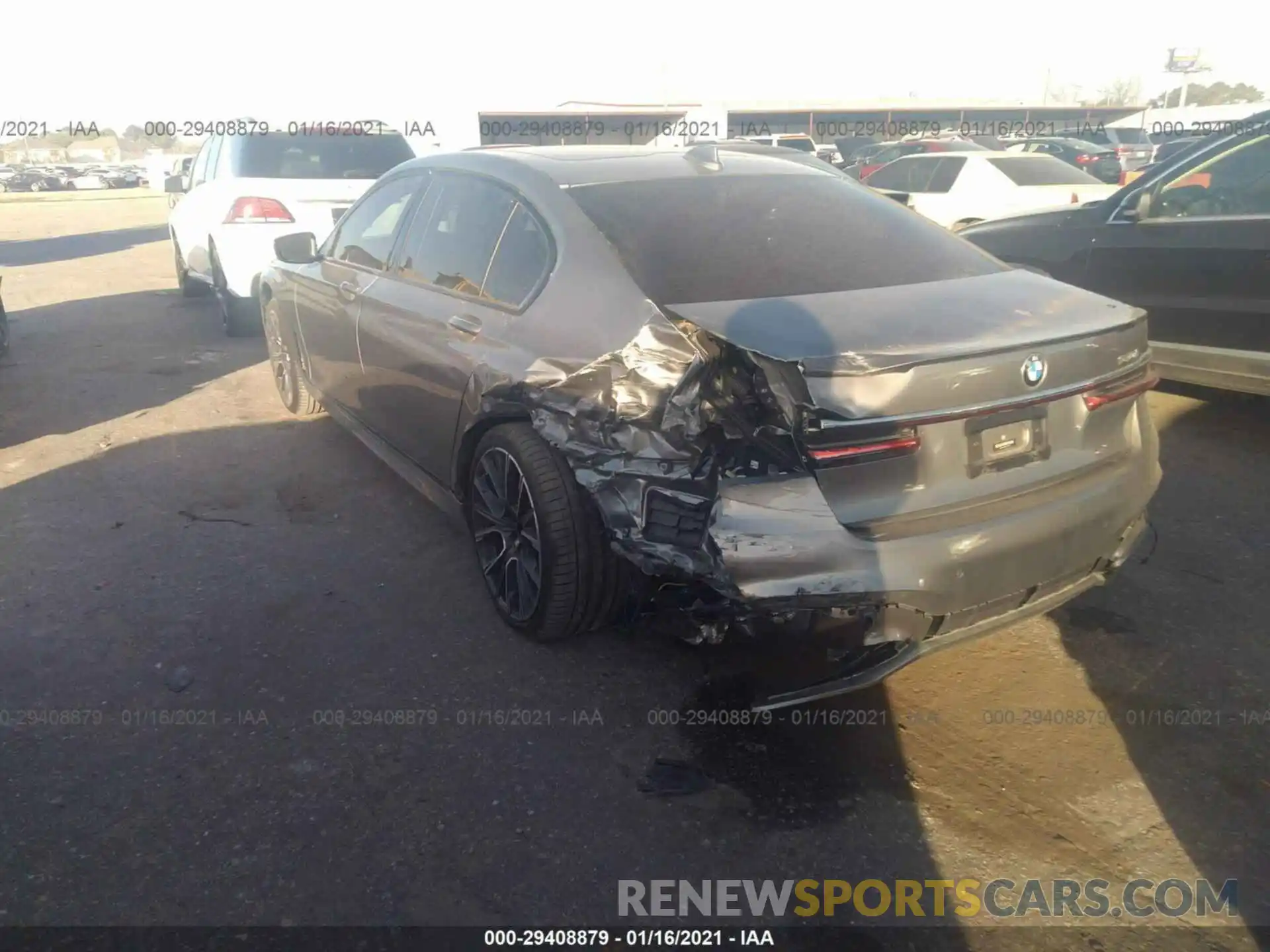 3 Photograph of a damaged car WBA7T2C0XLCD15792 BMW 7 SERIES 2020