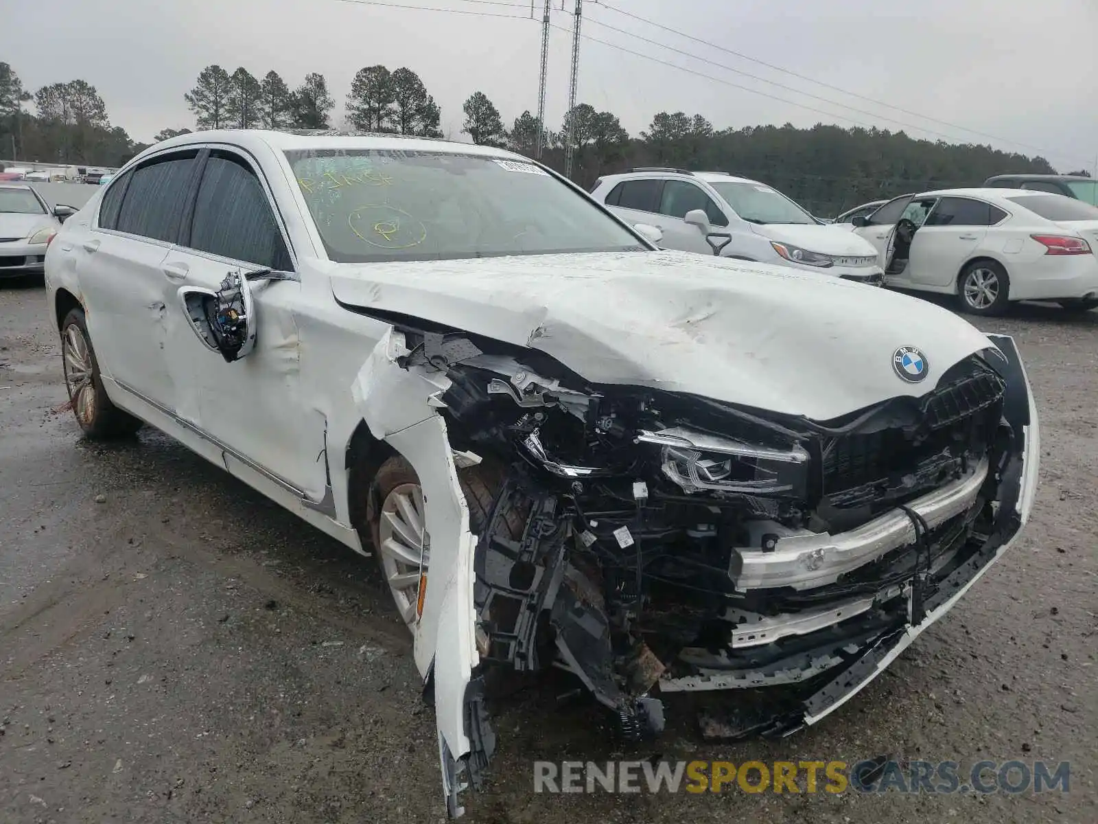 1 Photograph of a damaged car WBA7T2C0XLCE25399 BMW 7 SERIES 2020