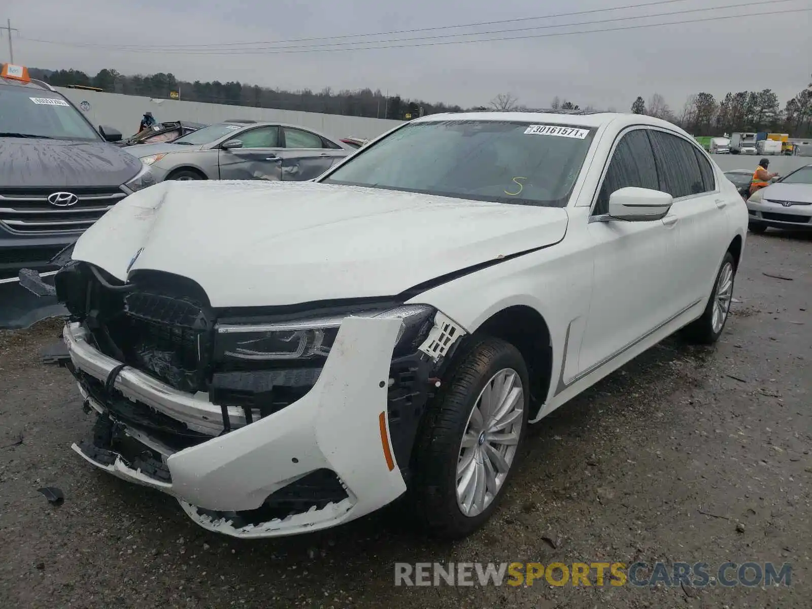 2 Photograph of a damaged car WBA7T2C0XLCE25399 BMW 7 SERIES 2020