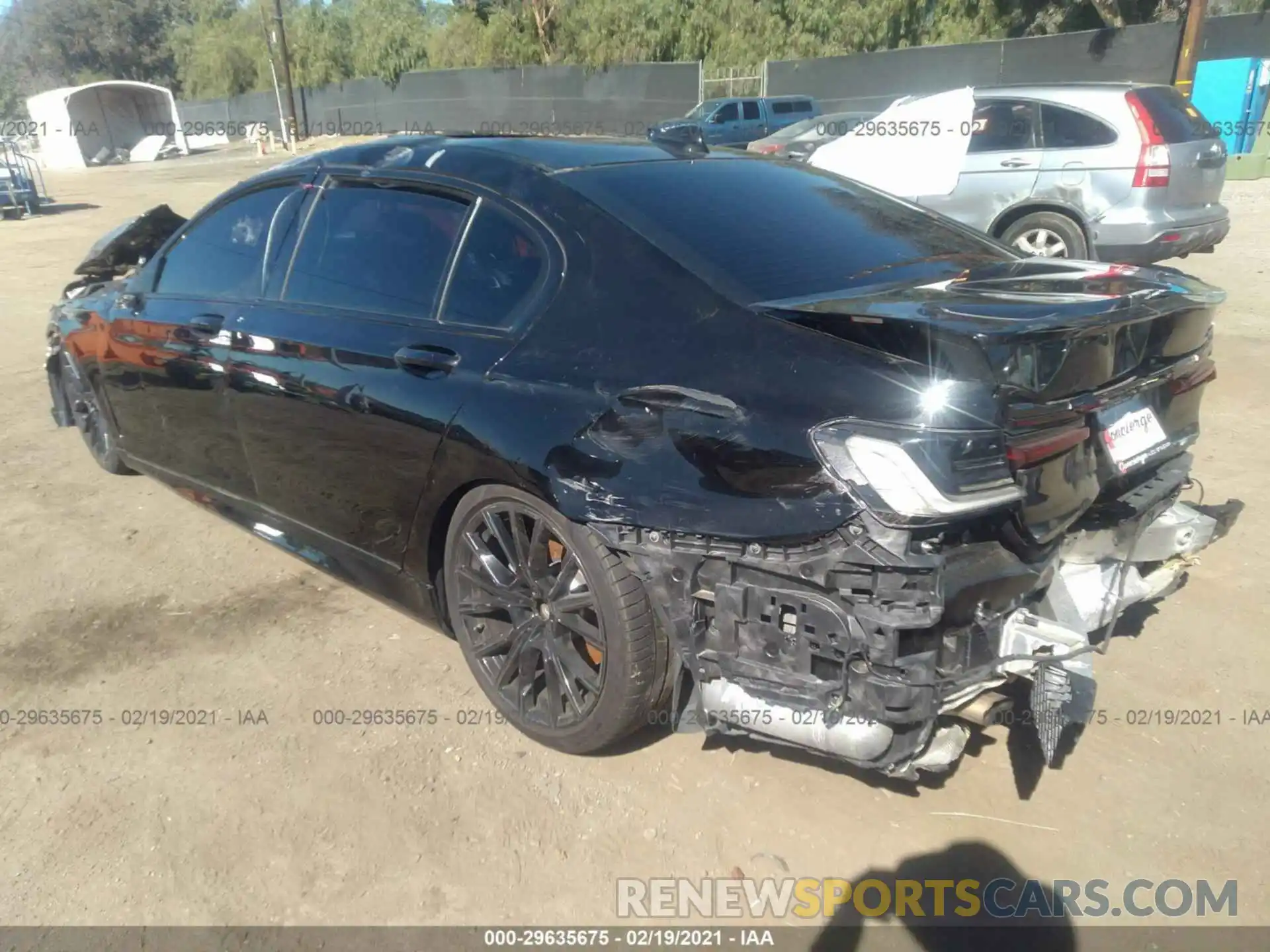 3 Фотография поврежденного автомобиля WBA7T2C0XLGF96906 BMW 7 SERIES 2020