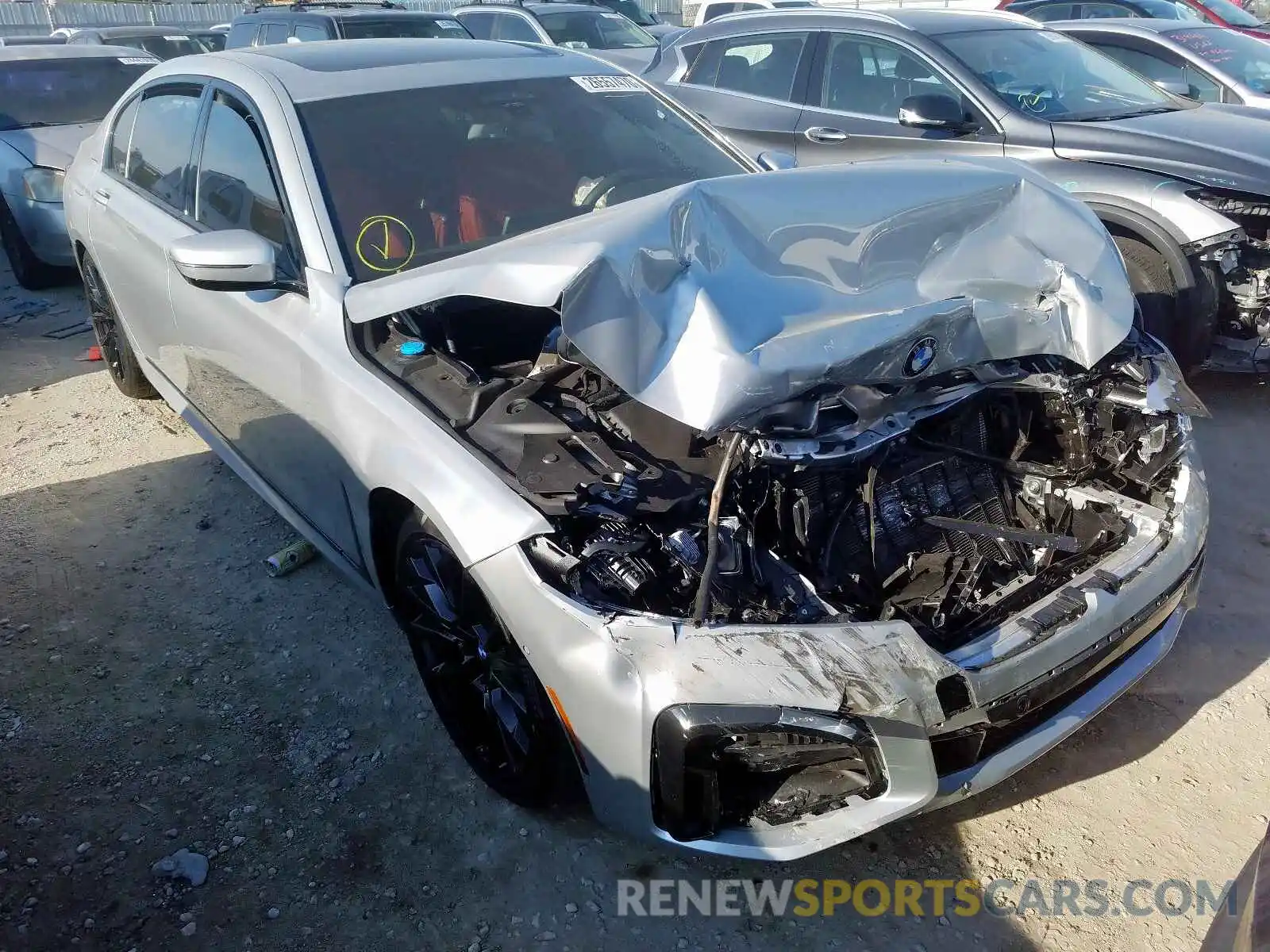 1 Photograph of a damaged car WBA7T2C0XLGL17404 BMW 7 SERIES 2020