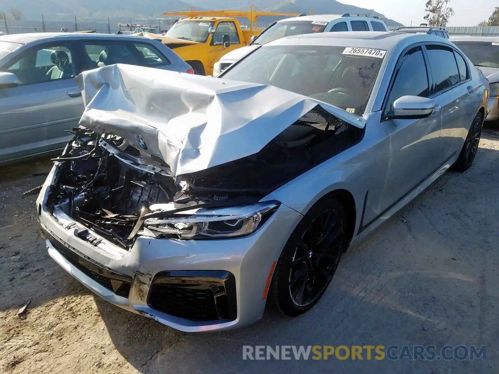 2 Photograph of a damaged car WBA7T2C0XLGL17404 BMW 7 SERIES 2020