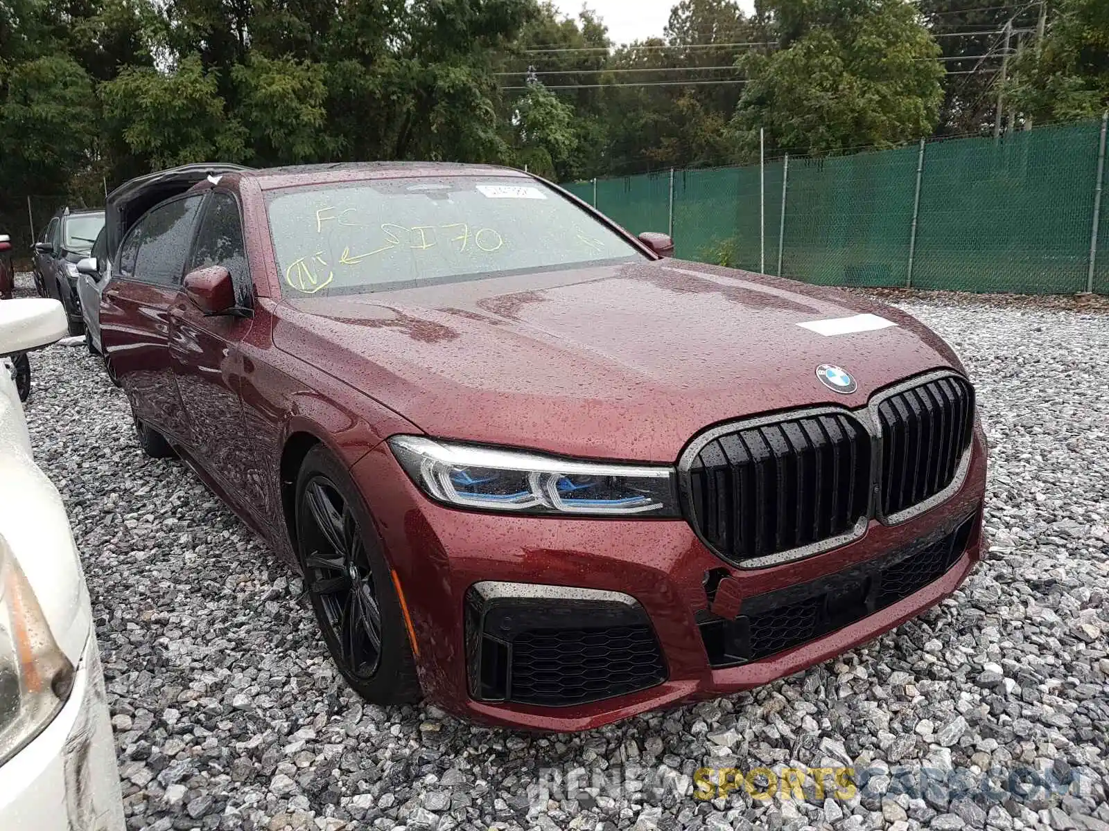 1 Photograph of a damaged car WBA7T4C00LCD17188 BMW 7 SERIES 2020