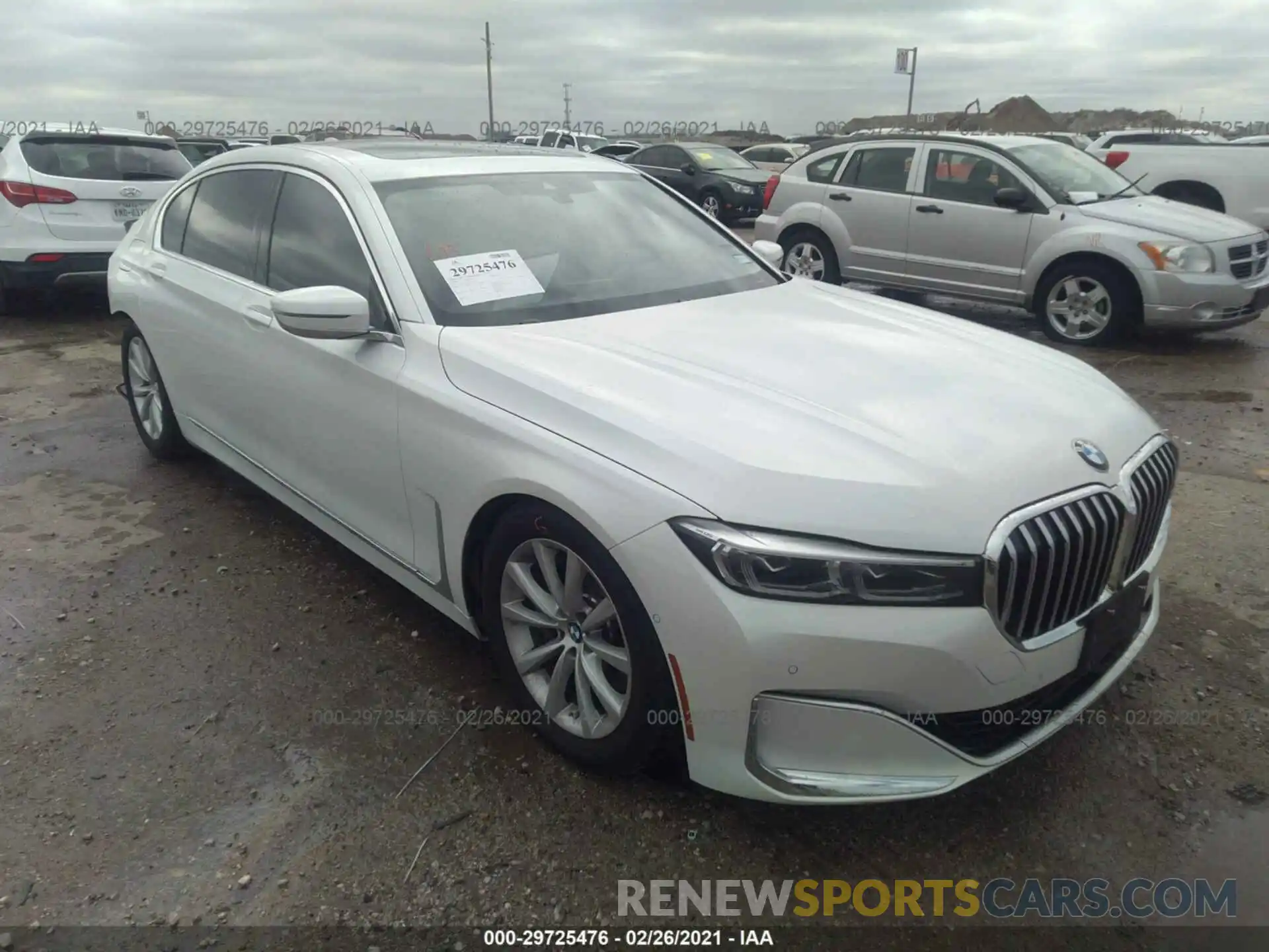 1 Photograph of a damaged car WBA7T4C00LGG62732 BMW 7 SERIES 2020