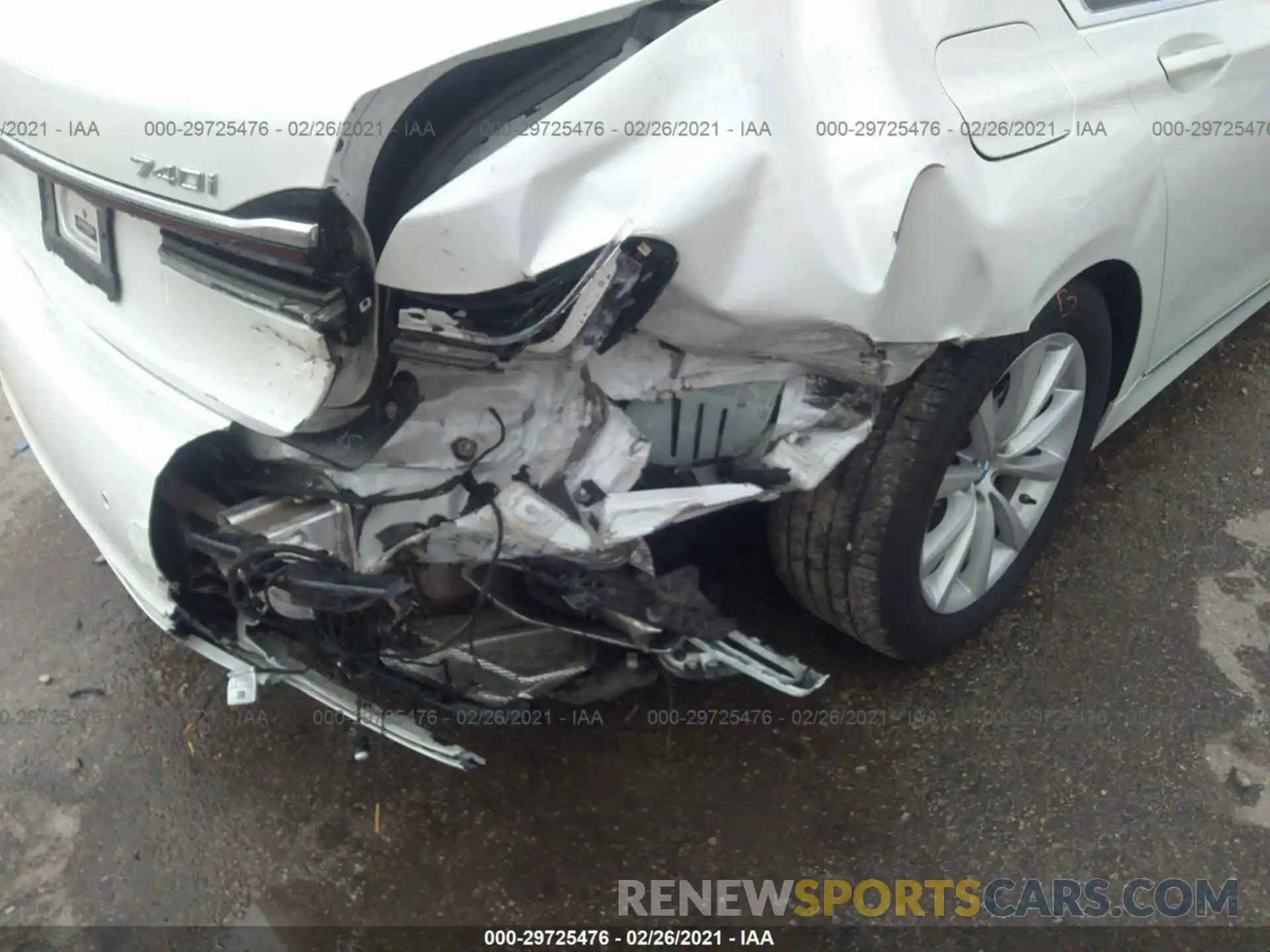 6 Photograph of a damaged car WBA7T4C00LGG62732 BMW 7 SERIES 2020