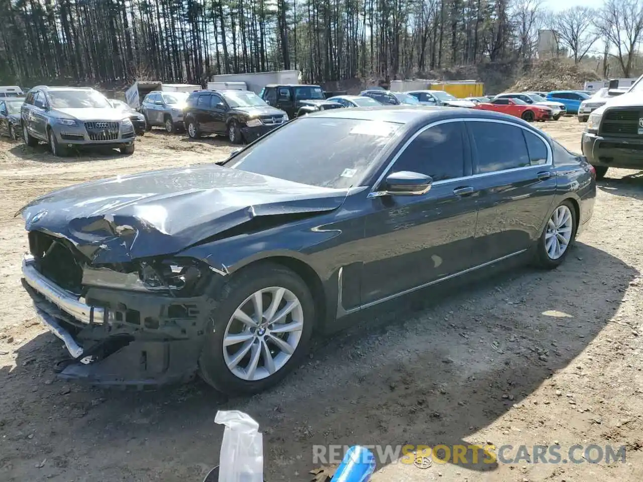 1 Photograph of a damaged car WBA7T4C02LCD68594 BMW 7 SERIES 2020