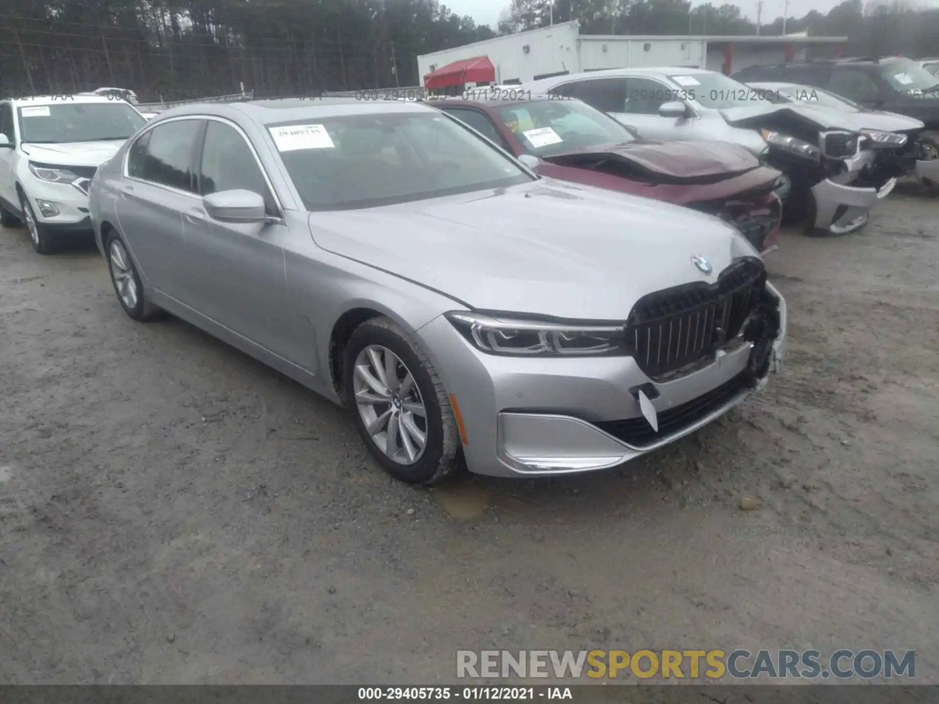 1 Photograph of a damaged car WBA7T4C02LGF97446 BMW 7 SERIES 2020