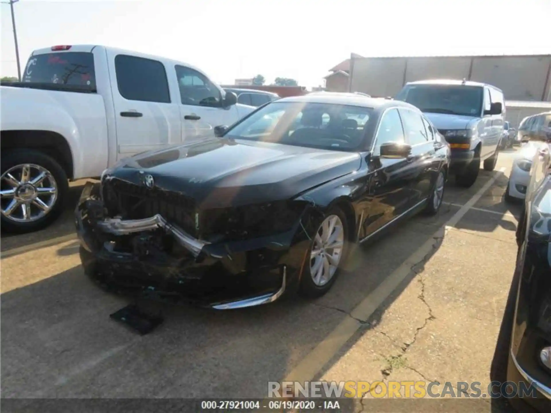 1 Photograph of a damaged car WBA7T4C02LGG62697 BMW 7 SERIES 2020