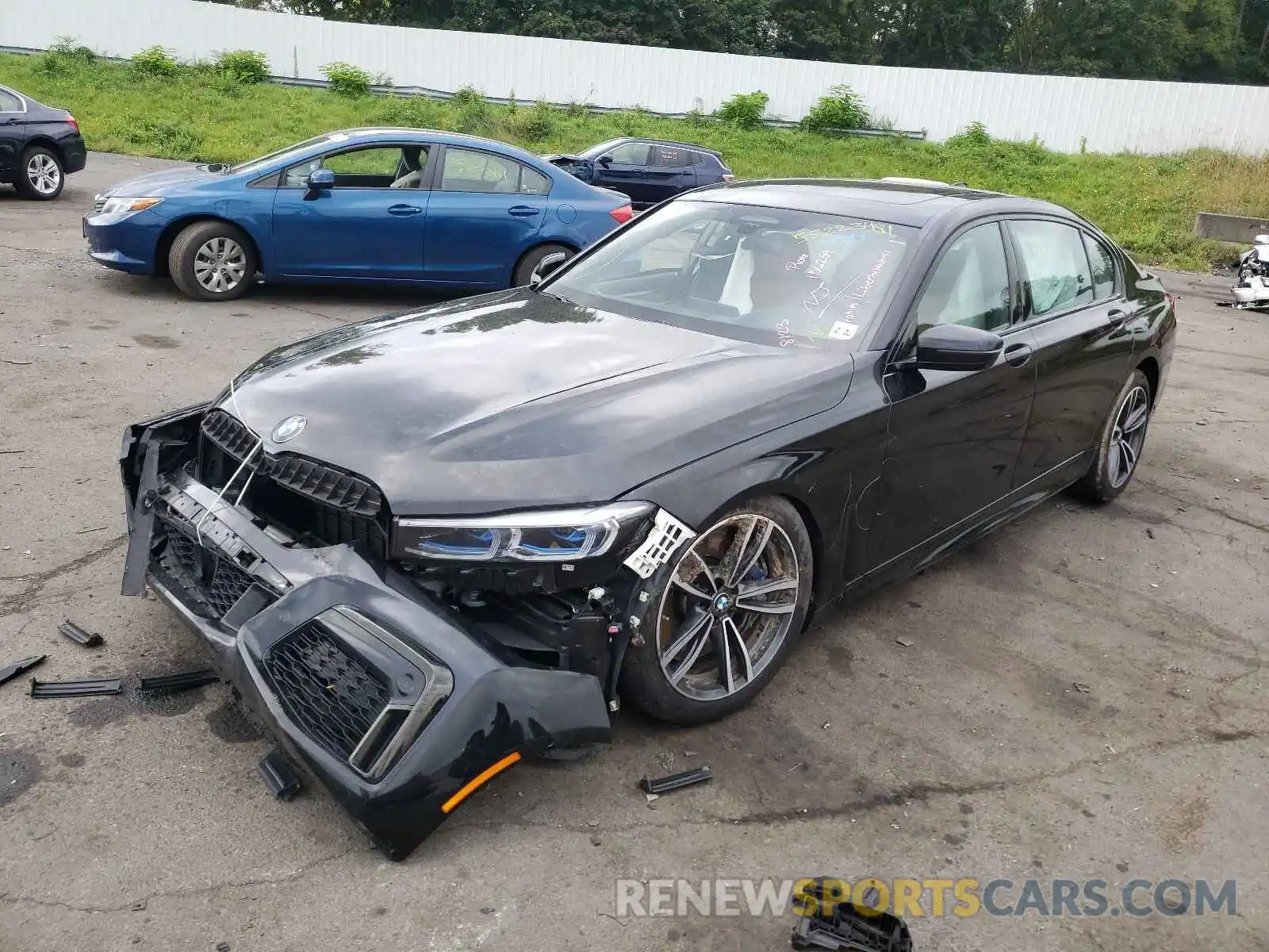 2 Photograph of a damaged car WBA7T4C03LCD72444 BMW 7 SERIES 2020