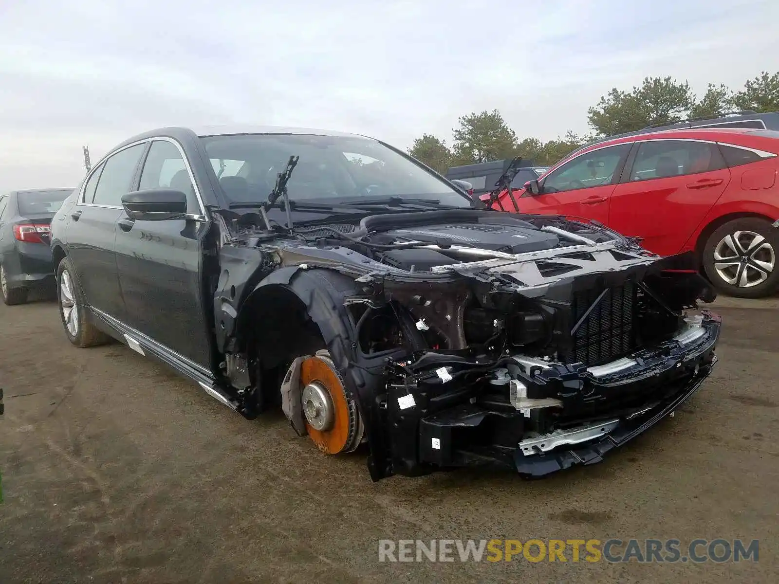 1 Photograph of a damaged car WBA7T4C03LGF97049 BMW 7 SERIES 2020