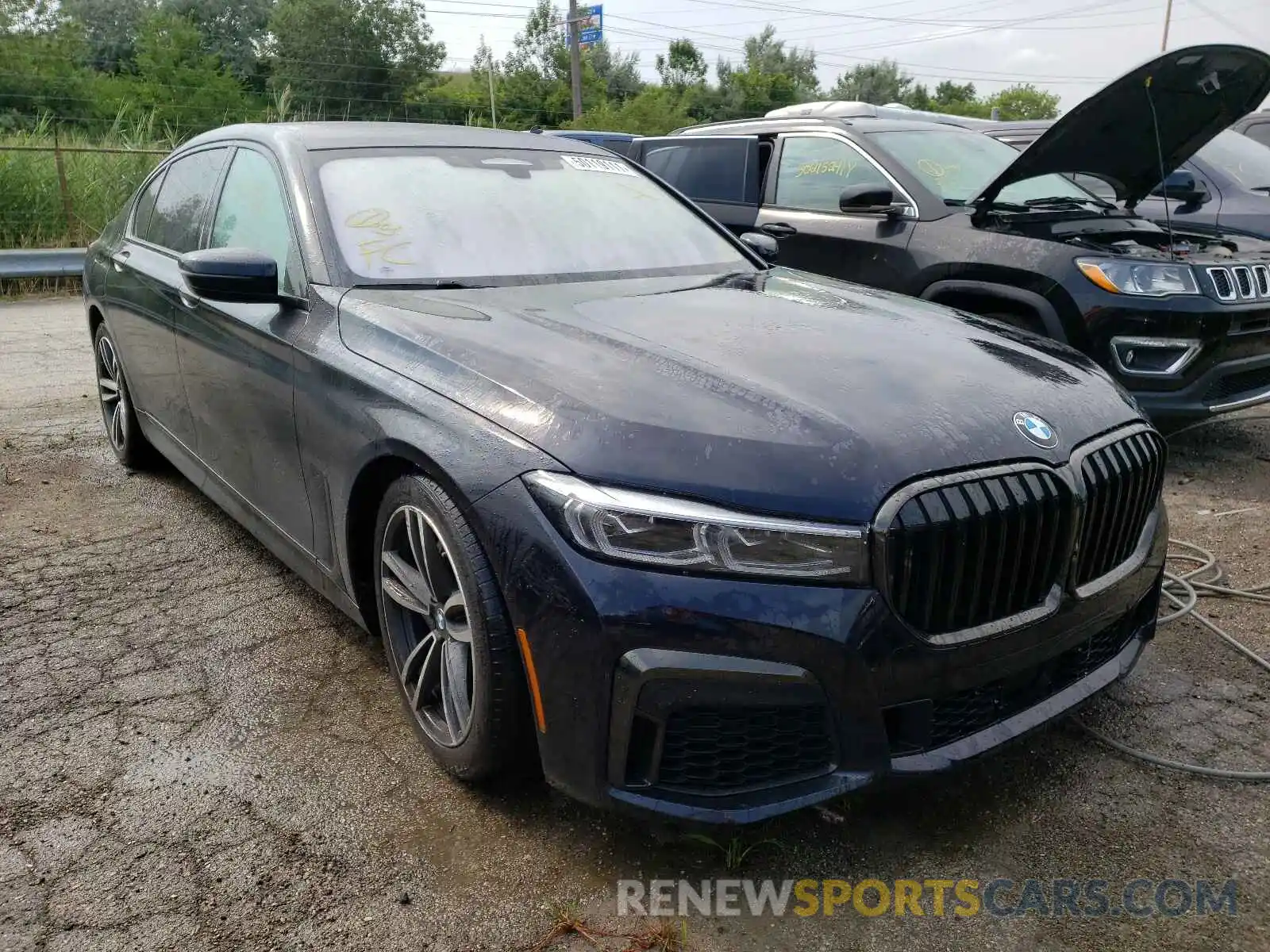 1 Photograph of a damaged car WBA7T4C05LCE12829 BMW 7 SERIES 2020