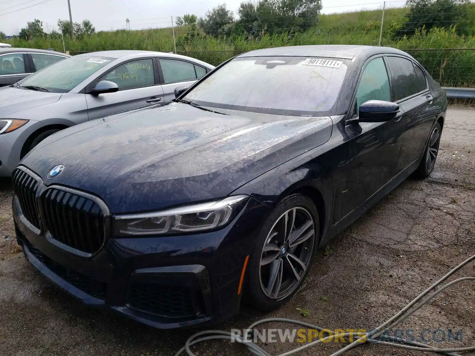 2 Photograph of a damaged car WBA7T4C05LCE12829 BMW 7 SERIES 2020