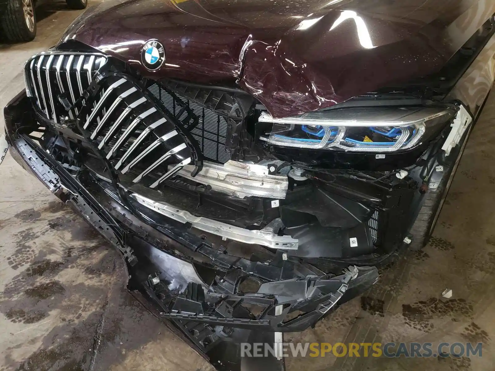 9 Фотография поврежденного автомобиля WBA7T4C06LGG62783 BMW 7 SERIES 2020