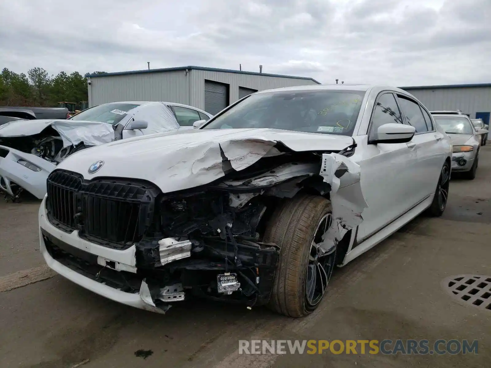 2 Photograph of a damaged car WBA7T4C07LCD30116 BMW 7 SERIES 2020