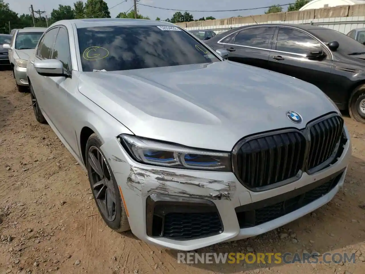 1 Photograph of a damaged car WBA7T4C09LCD72500 BMW 7 SERIES 2020