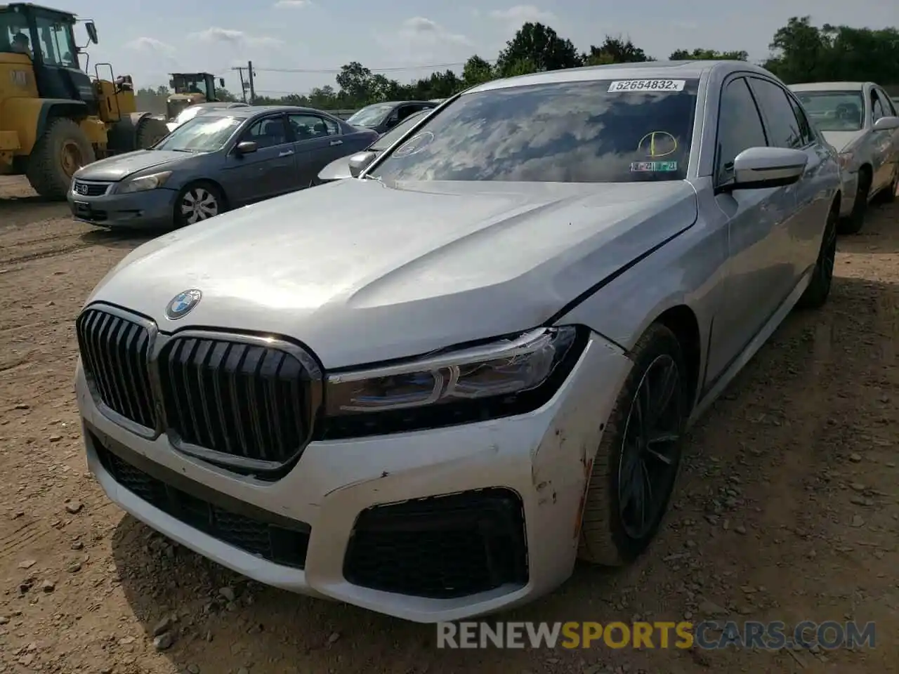 2 Photograph of a damaged car WBA7T4C09LCD72500 BMW 7 SERIES 2020