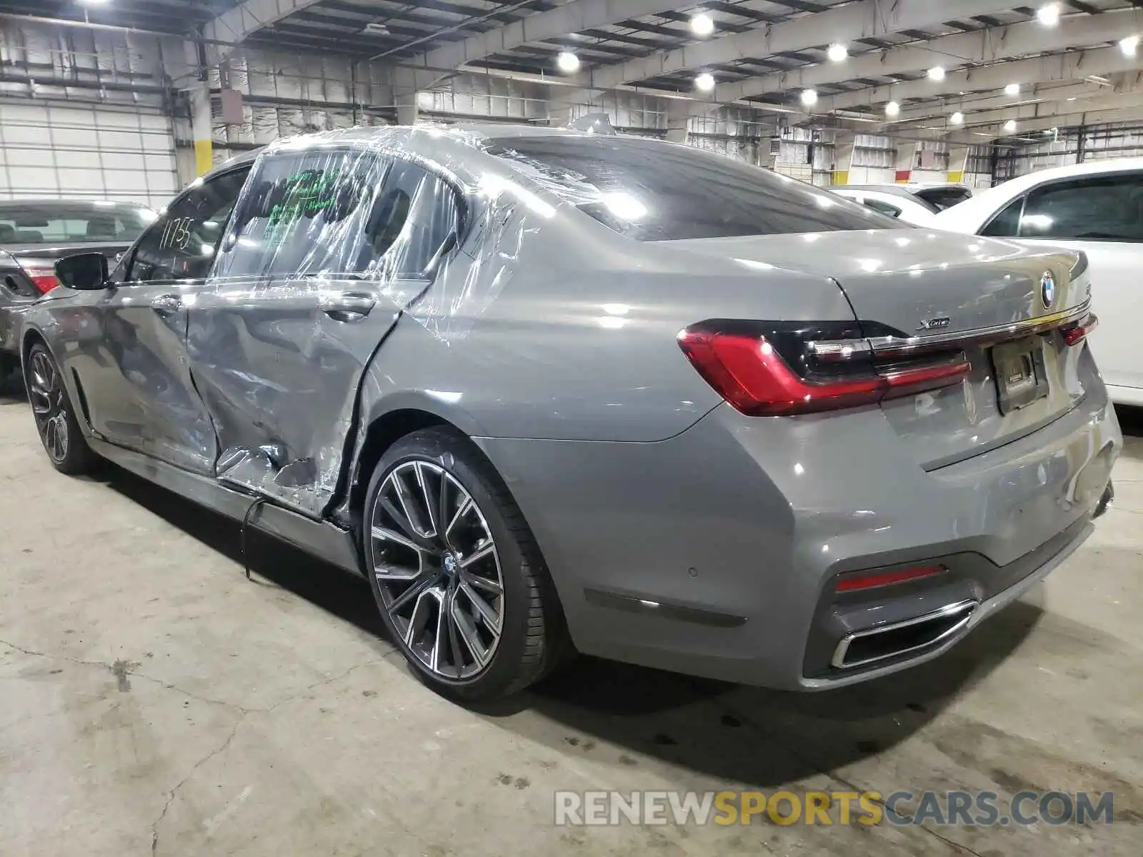 3 Photograph of a damaged car WBA7T4C09LGF97072 BMW 7 SERIES 2020