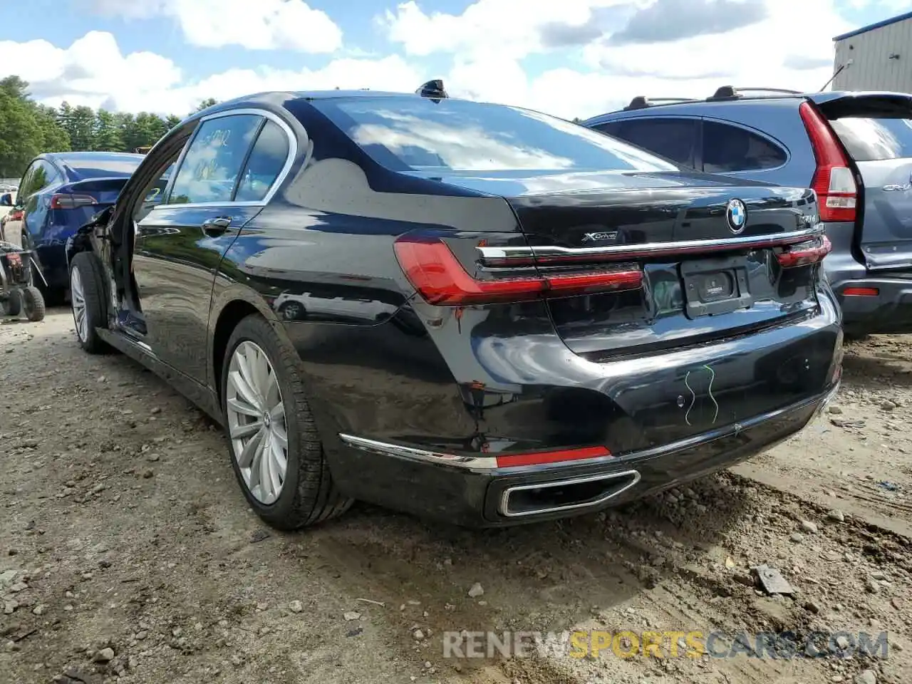 3 Photograph of a damaged car WBA7T4C0XLGF97226 BMW 7 SERIES 2020