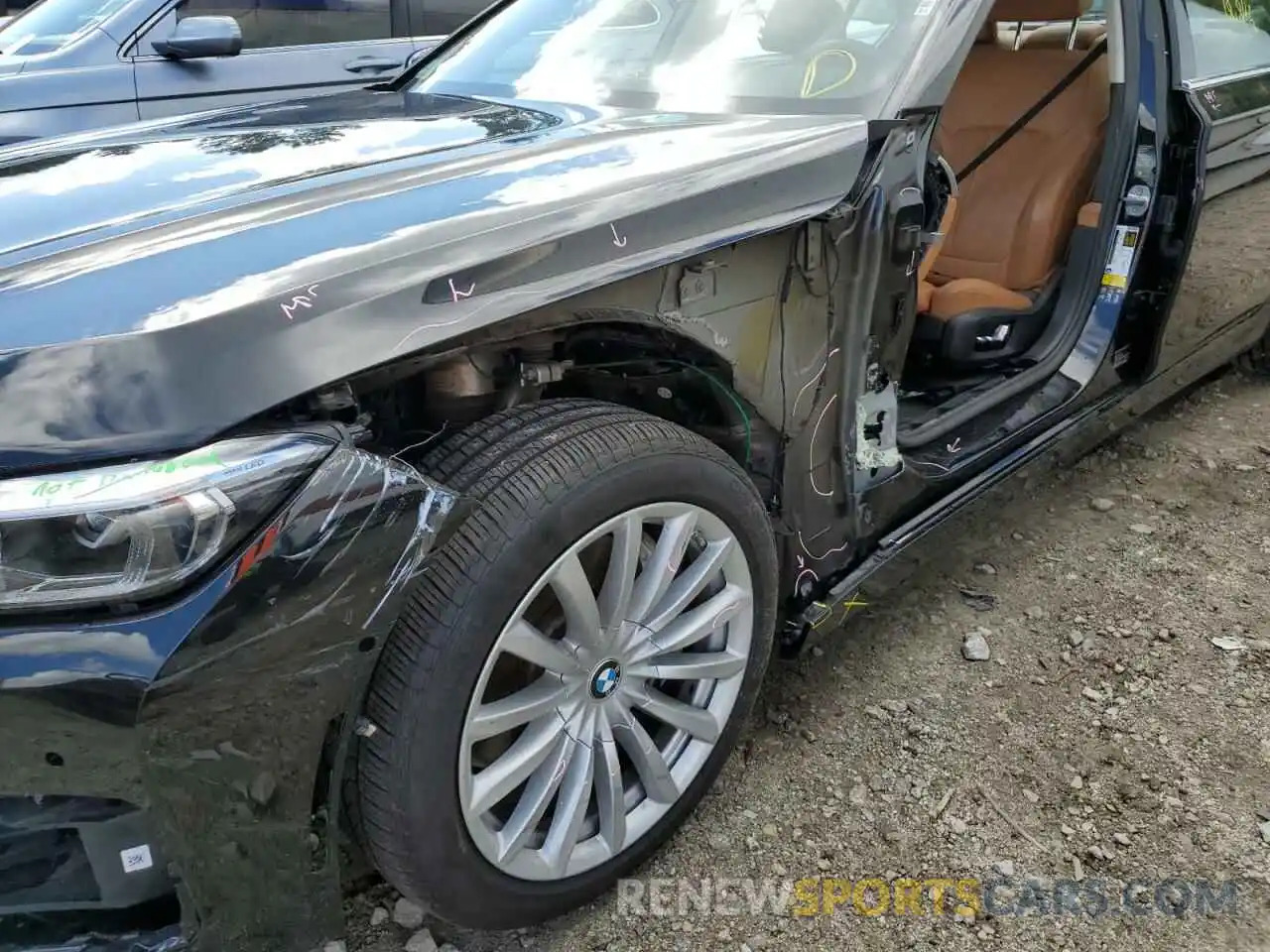 9 Photograph of a damaged car WBA7T4C0XLGF97226 BMW 7 SERIES 2020